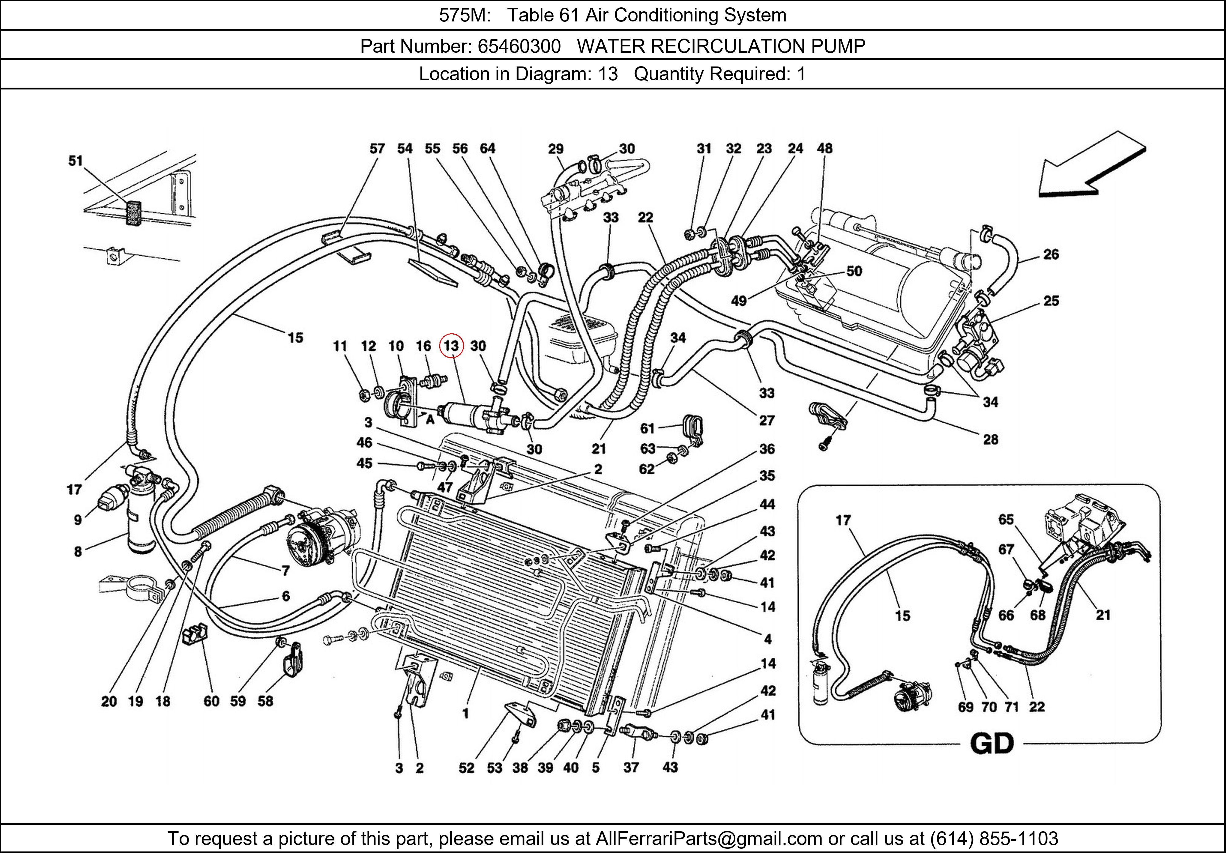 Ferrari Part 65460300