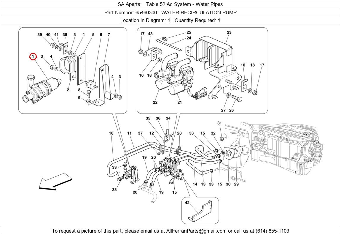 Ferrari Part 65460300