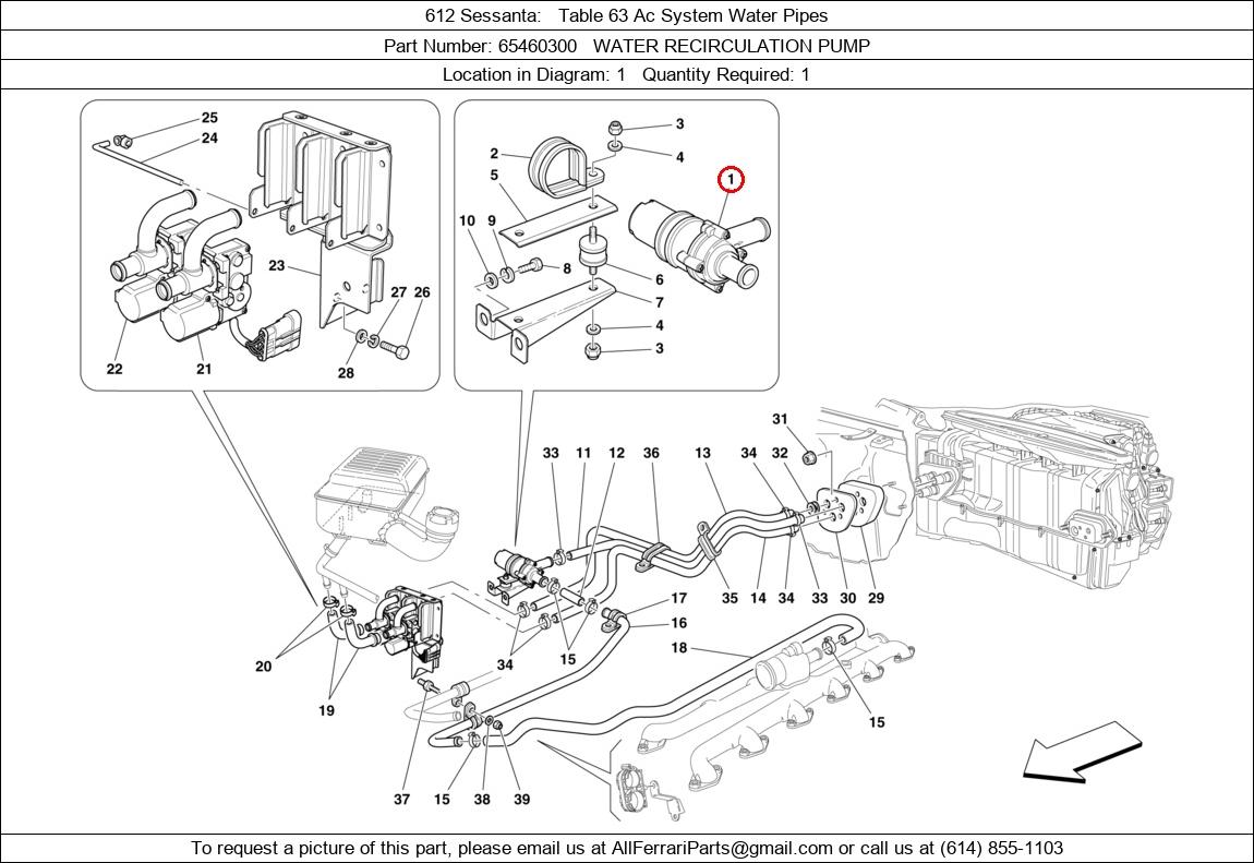 Ferrari Part 65460300