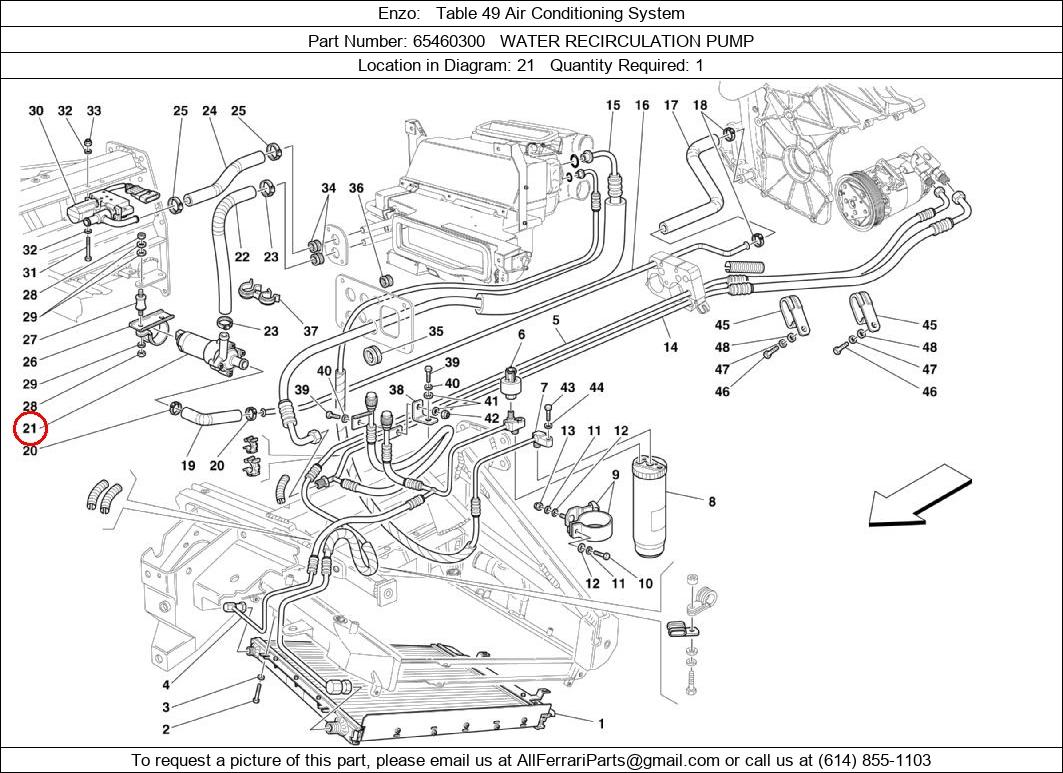 Ferrari Part 65460300