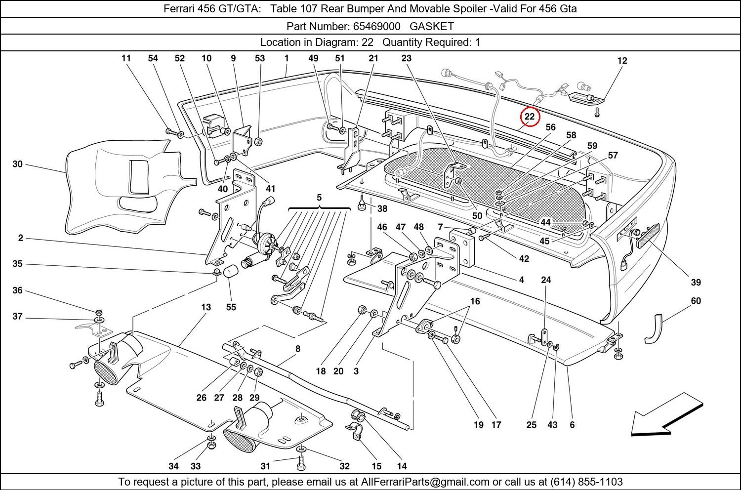 Ferrari Part 65469000