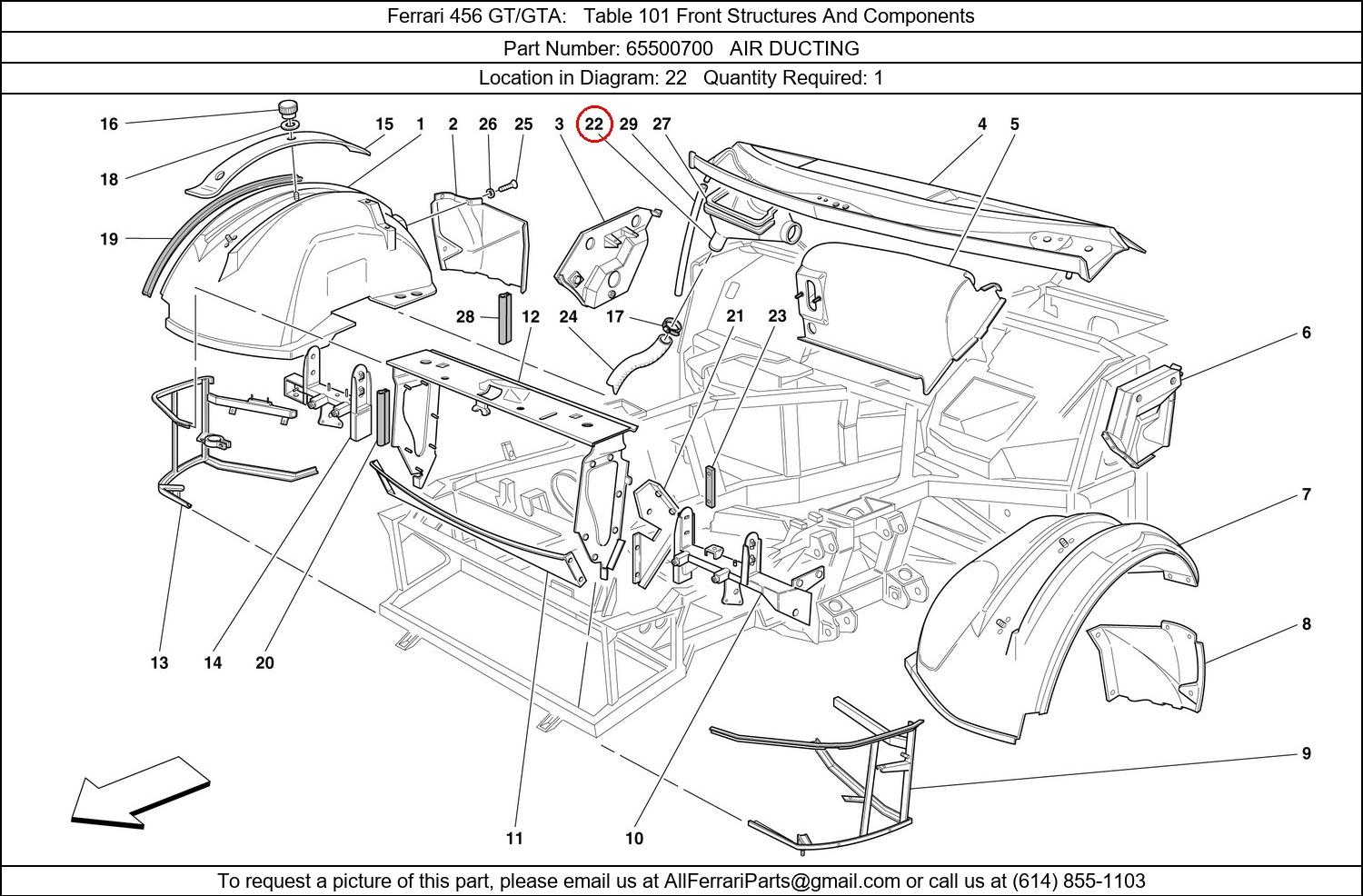 Ferrari Part 65500700