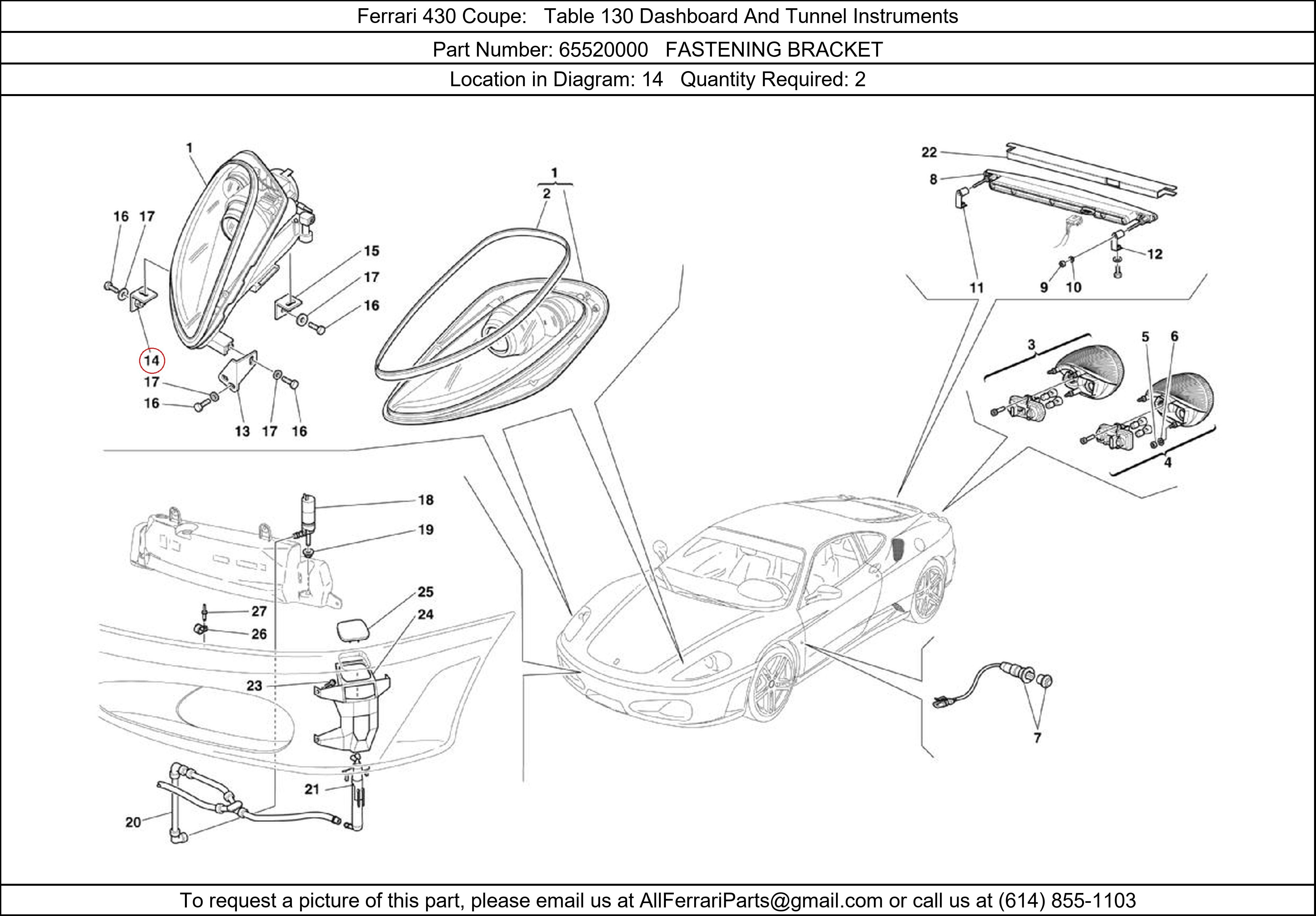 Ferrari Part 65520000