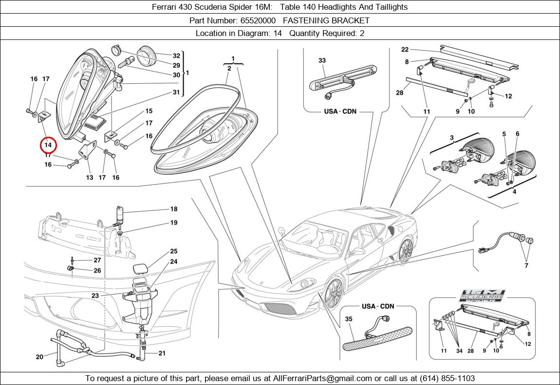 Ferrari Part 65520000