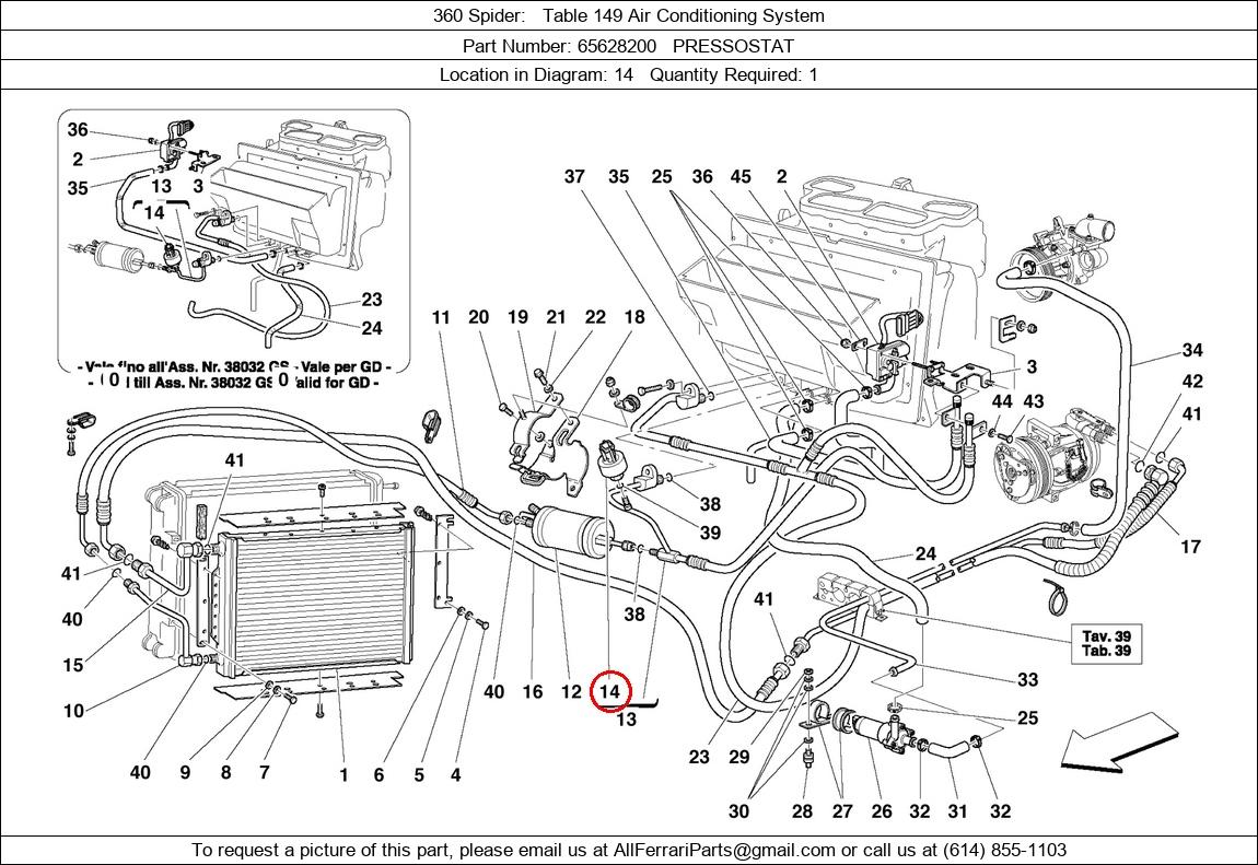 Ferrari Part 65628200