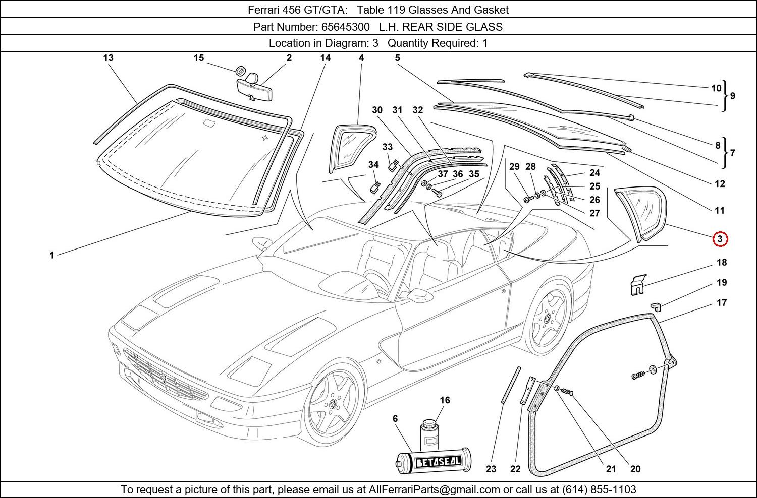 Ferrari Part 65645300