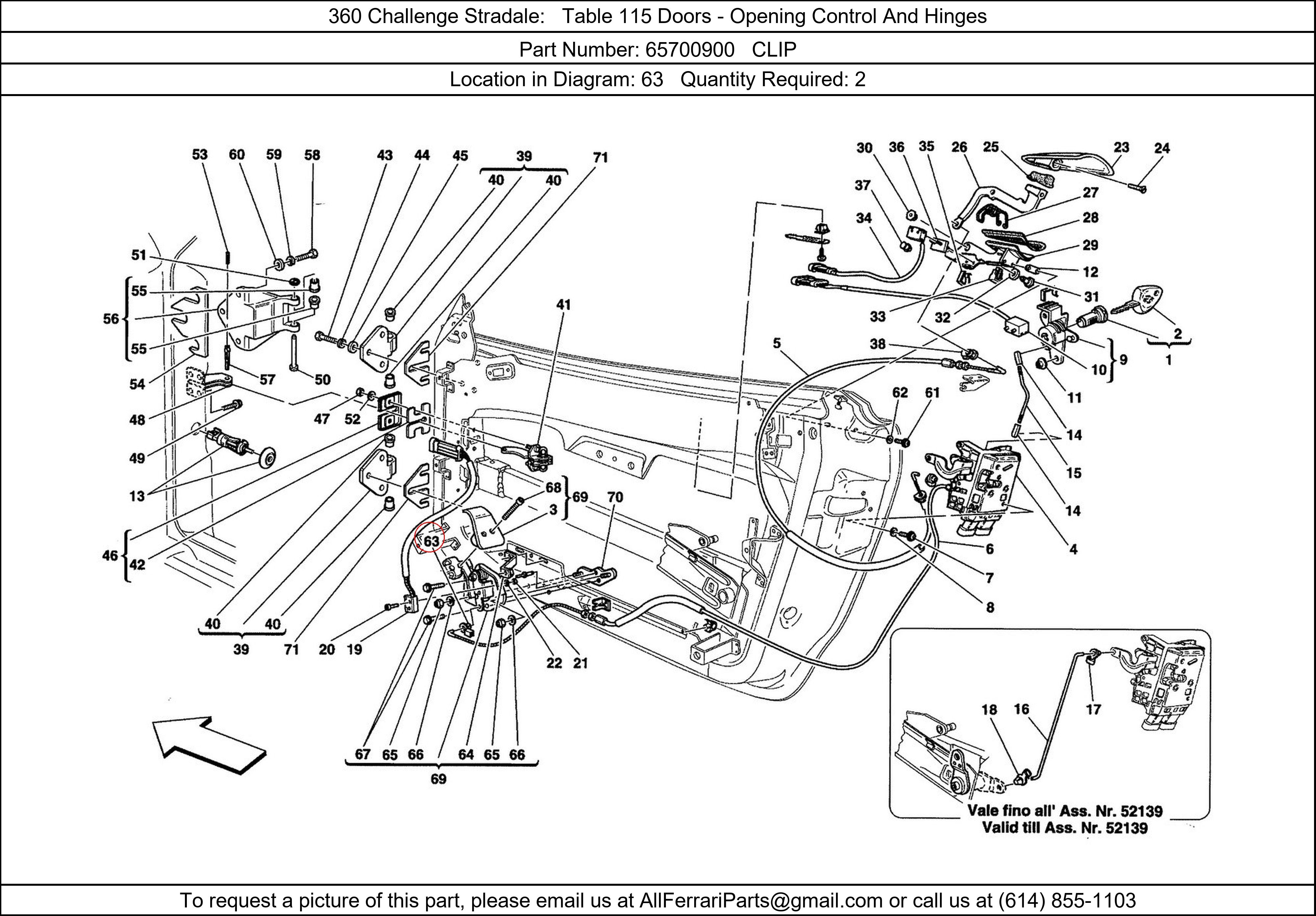 Ferrari Part 65700900