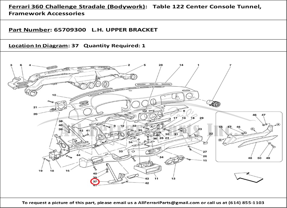 Ferrari Part 65709300