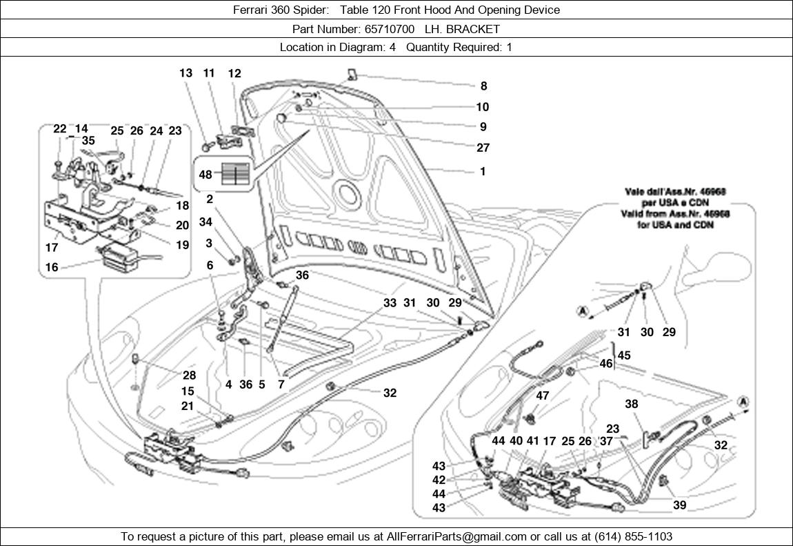 Ferrari Part 65710700