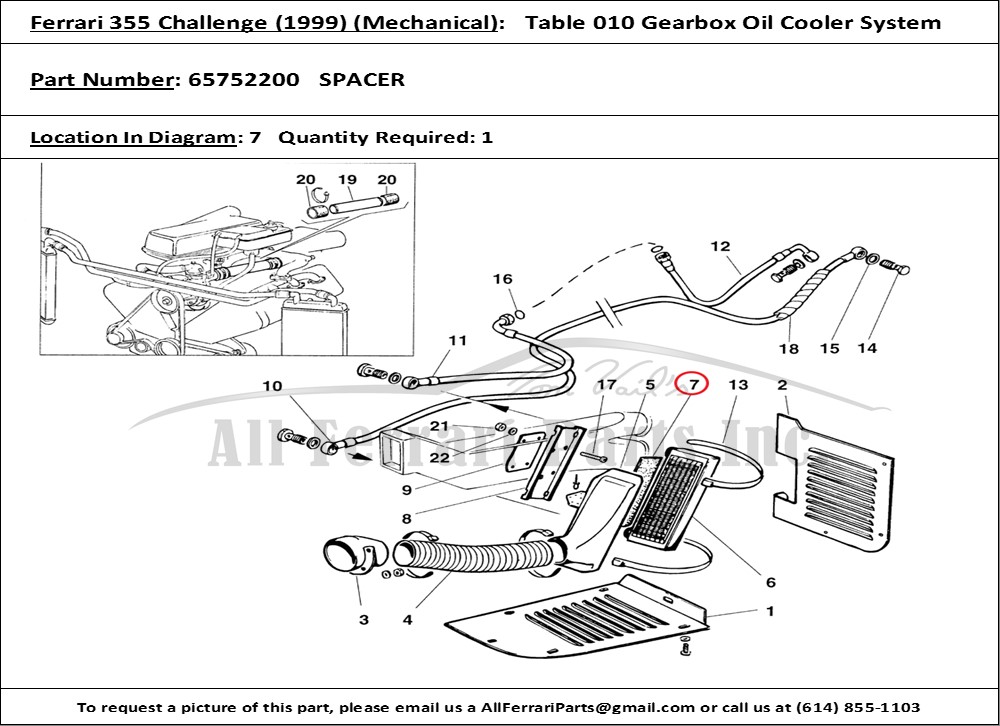 Ferrari Part 65752200