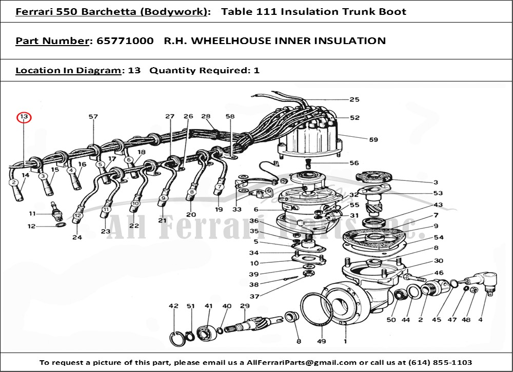 Ferrari Part 65771000