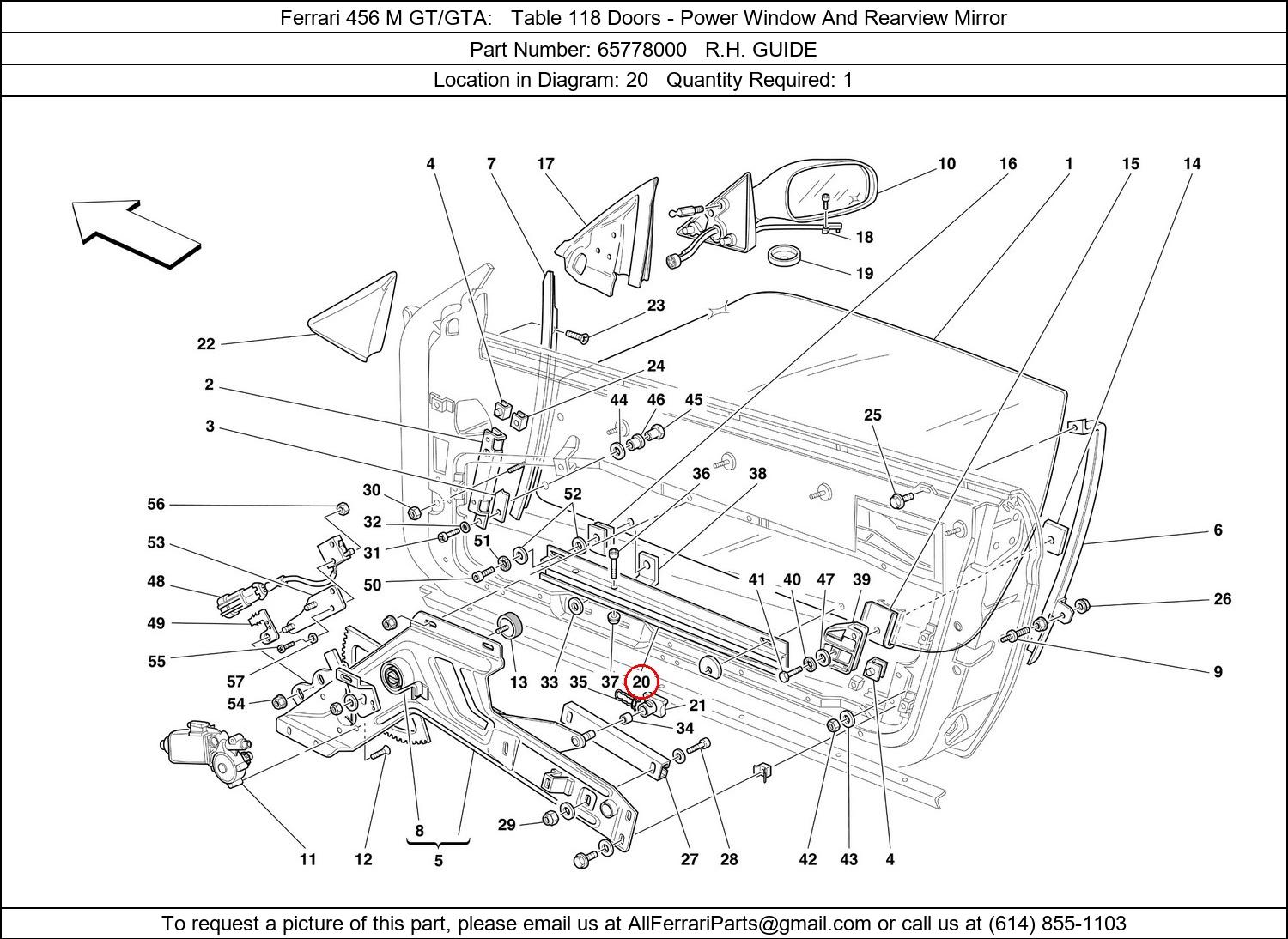 Ferrari Part 65778000