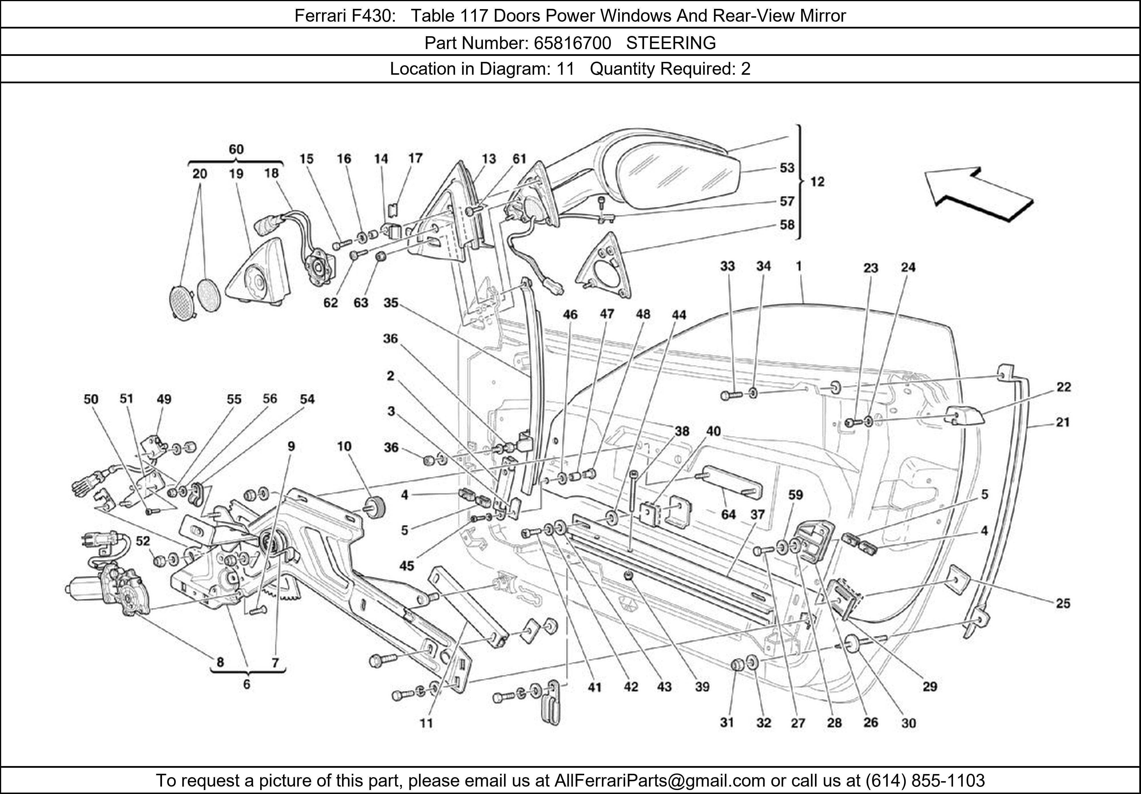 Ferrari Part 65816700