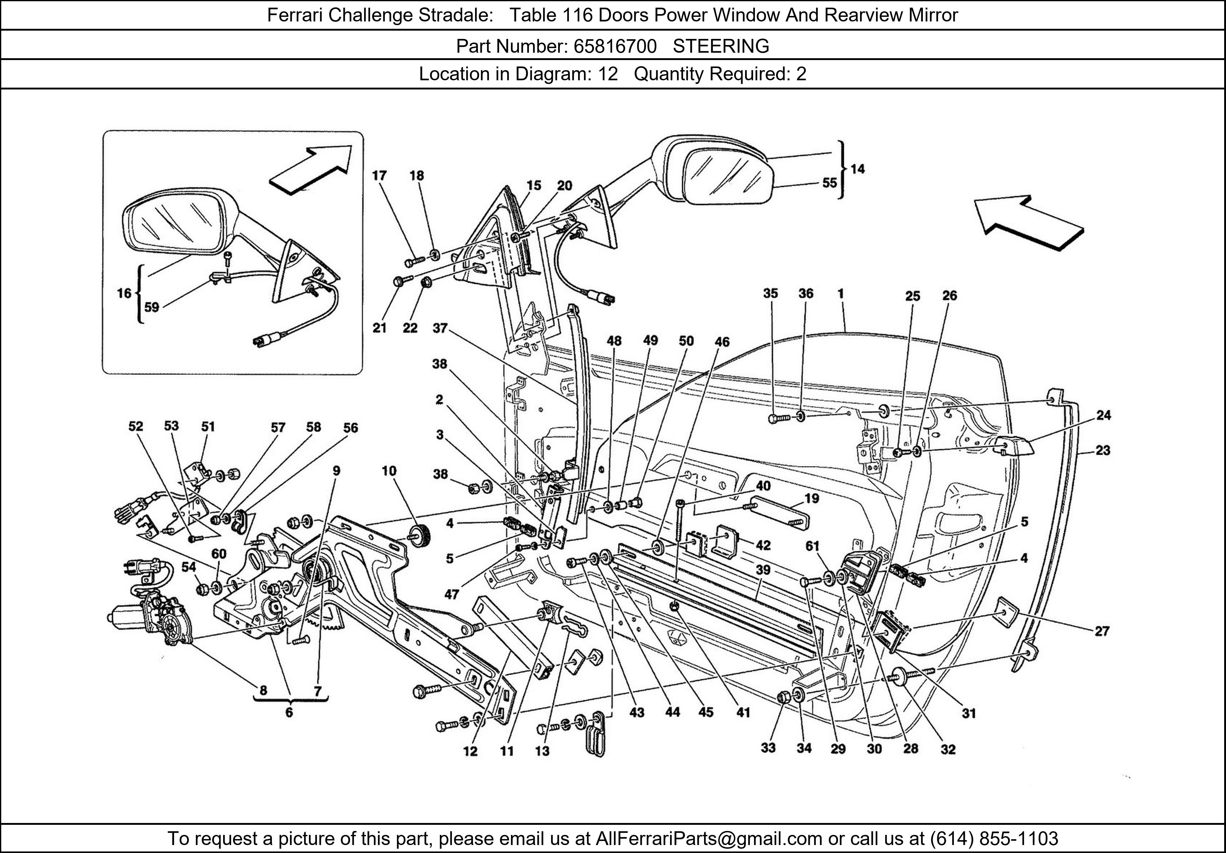 Ferrari Part 65816700