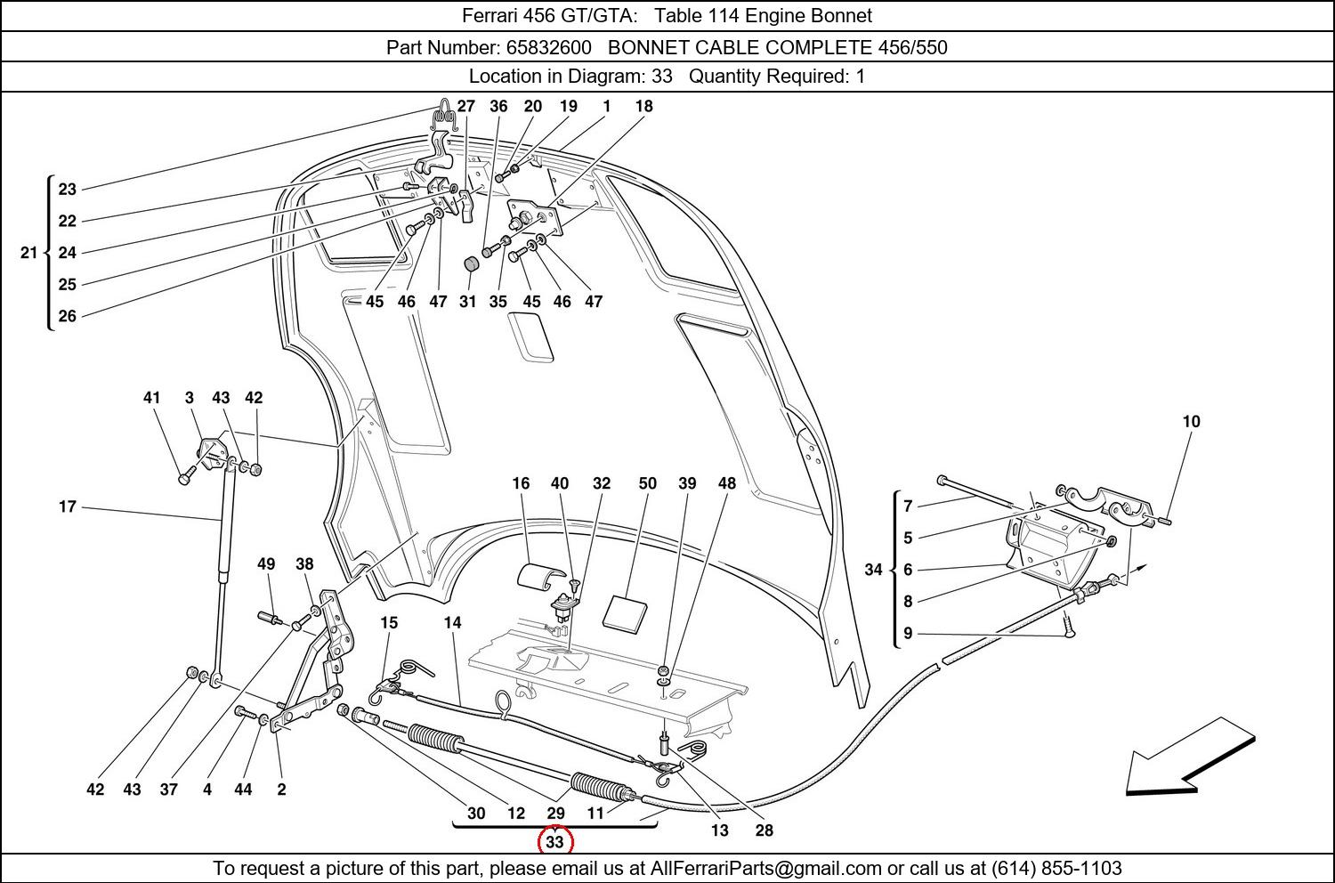 Ferrari Part 65832600