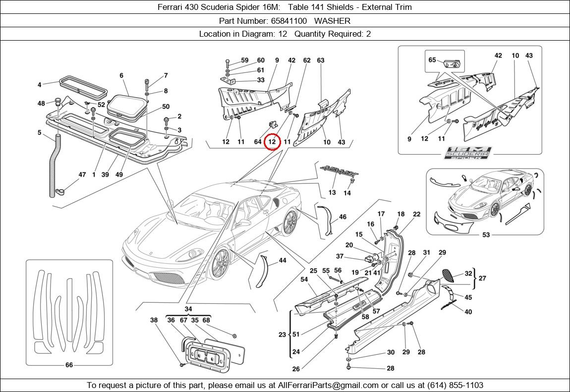 Ferrari Part 65841100