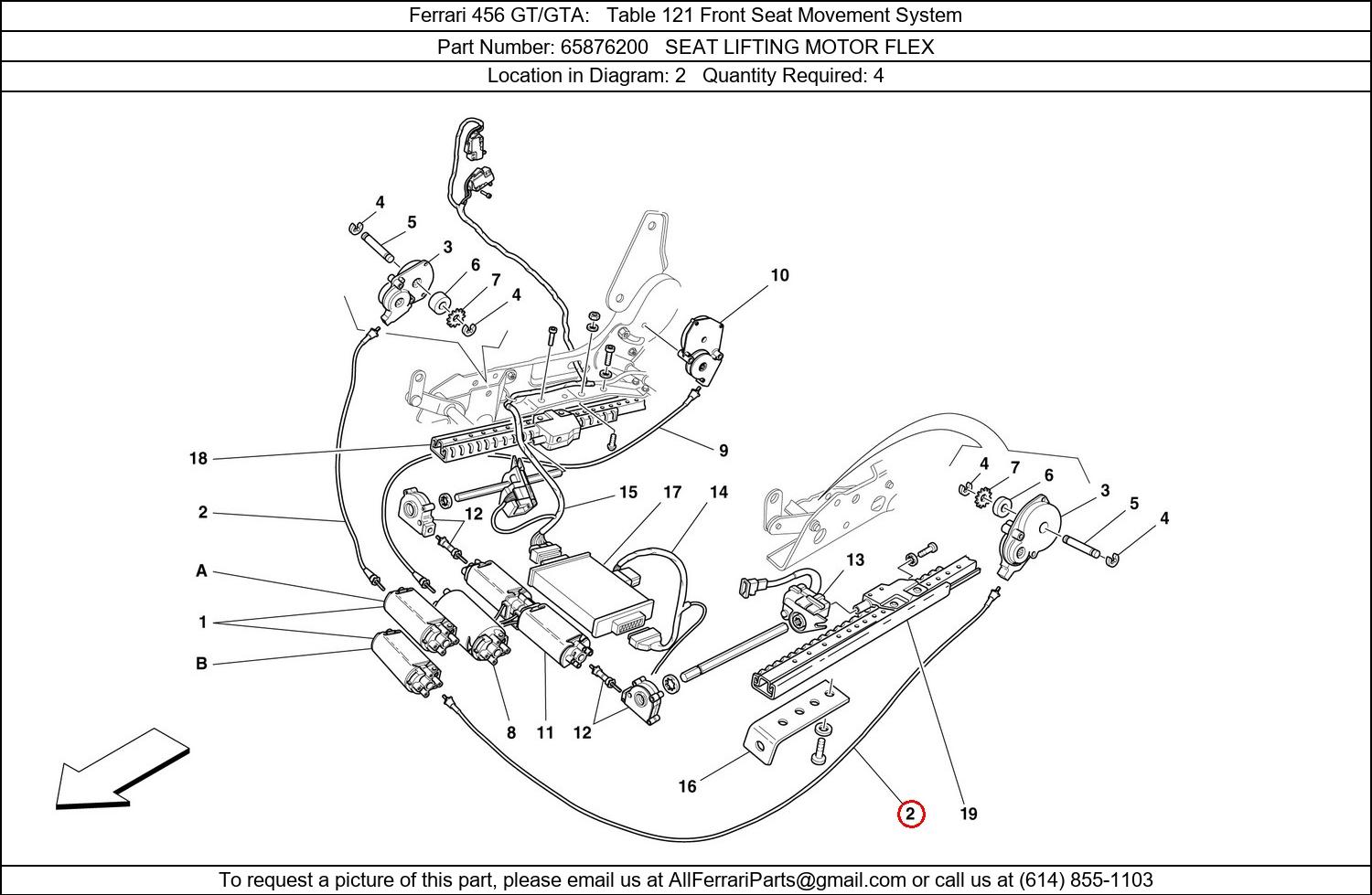 Ferrari Part 65876200