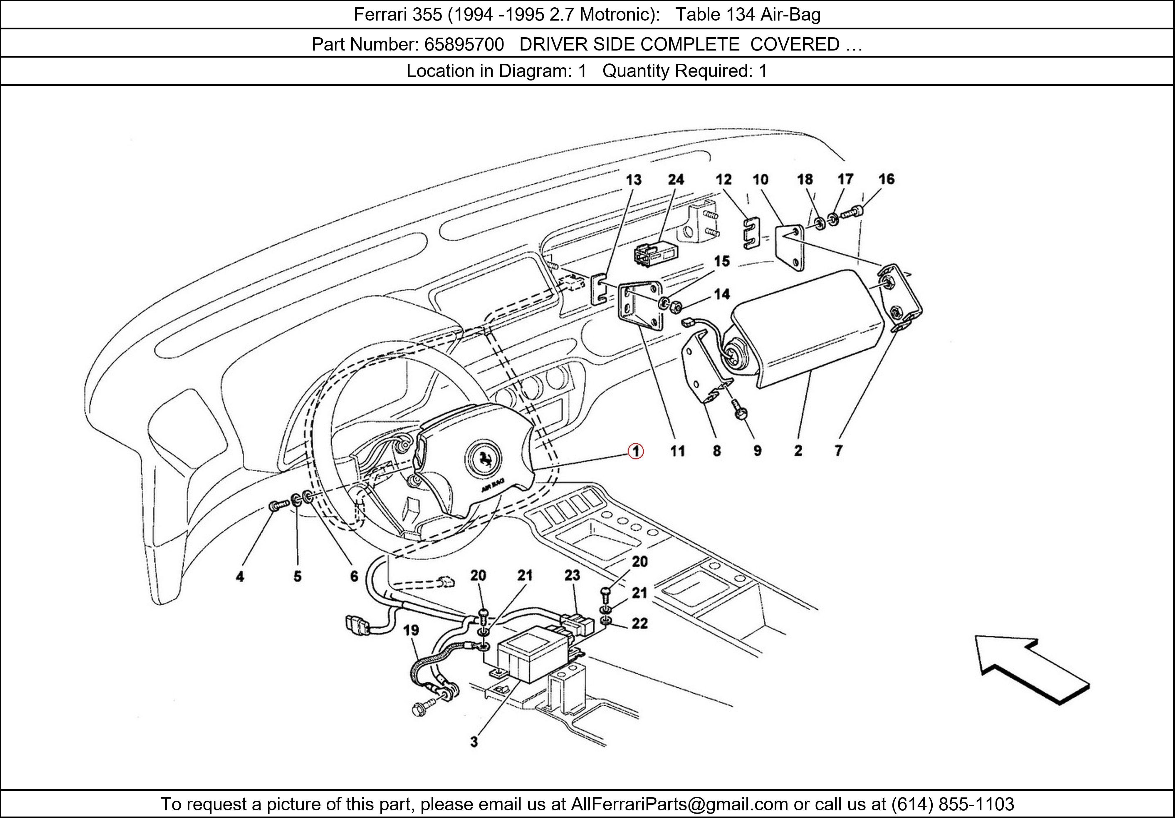 Ferrari Part 65895700