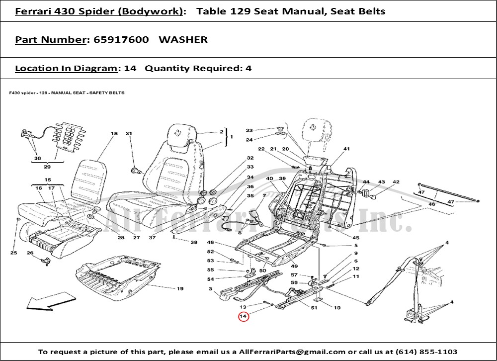 Ferrari Part 65917600