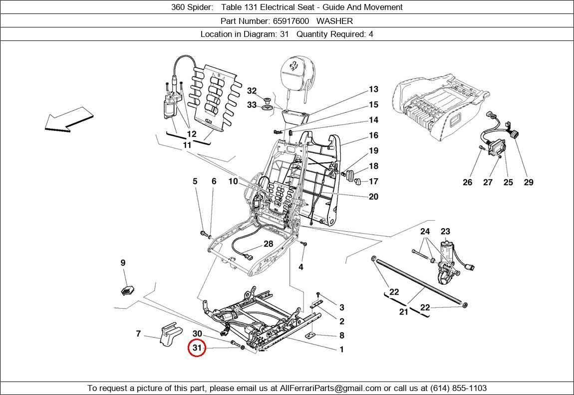 Ferrari Part 65917600