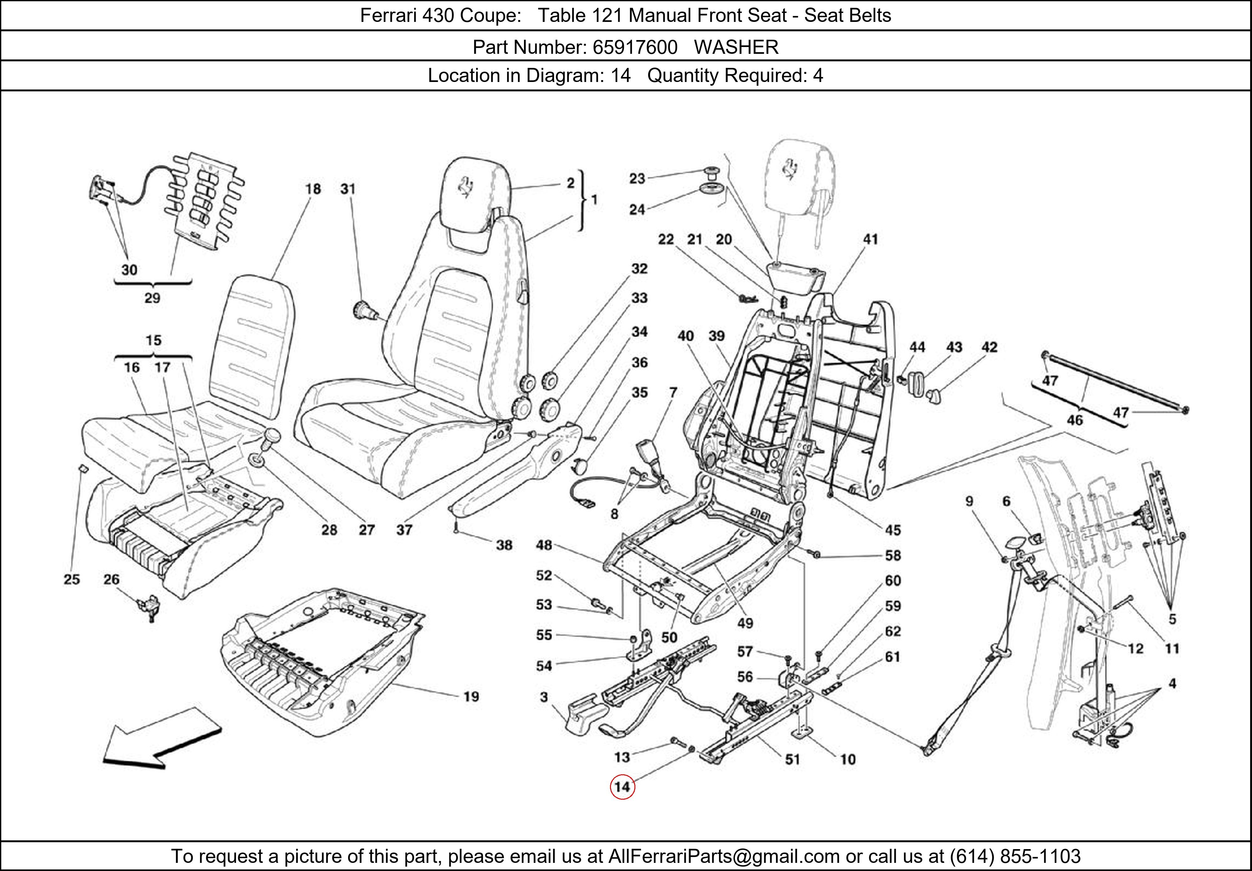 Ferrari Part 65917600