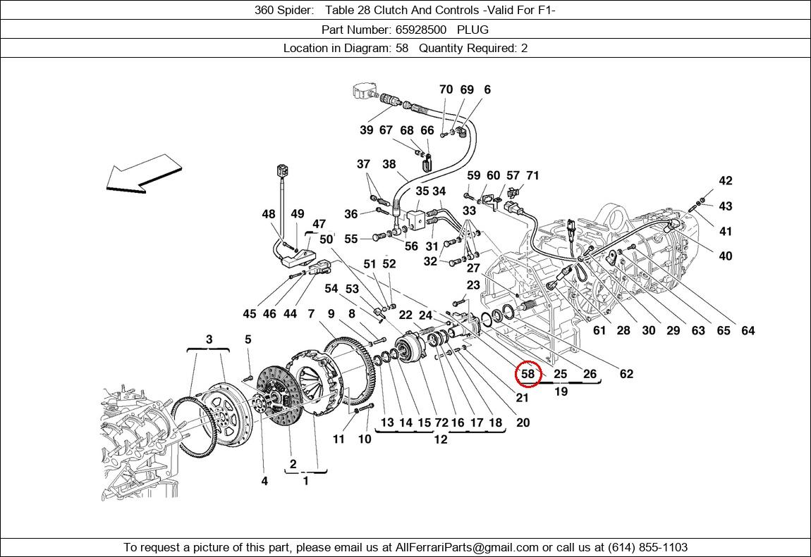 Ferrari Part 65928500