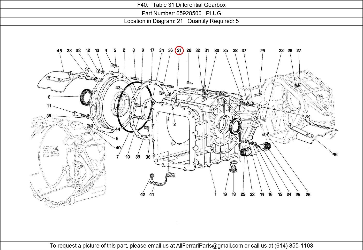 Ferrari Part 65928500