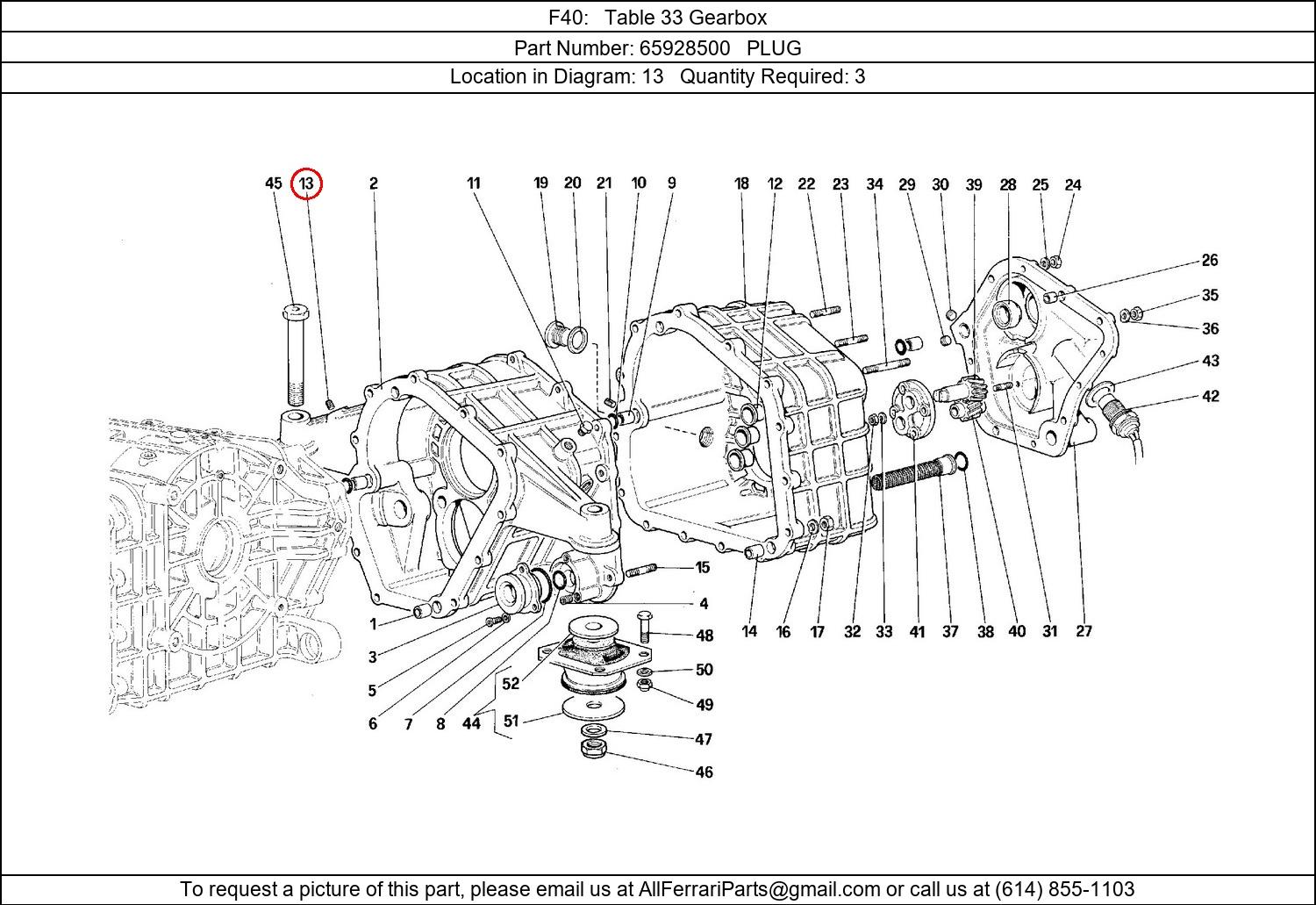 Ferrari Part 65928500