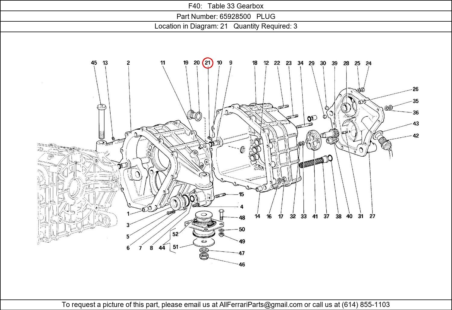 Ferrari Part 65928500