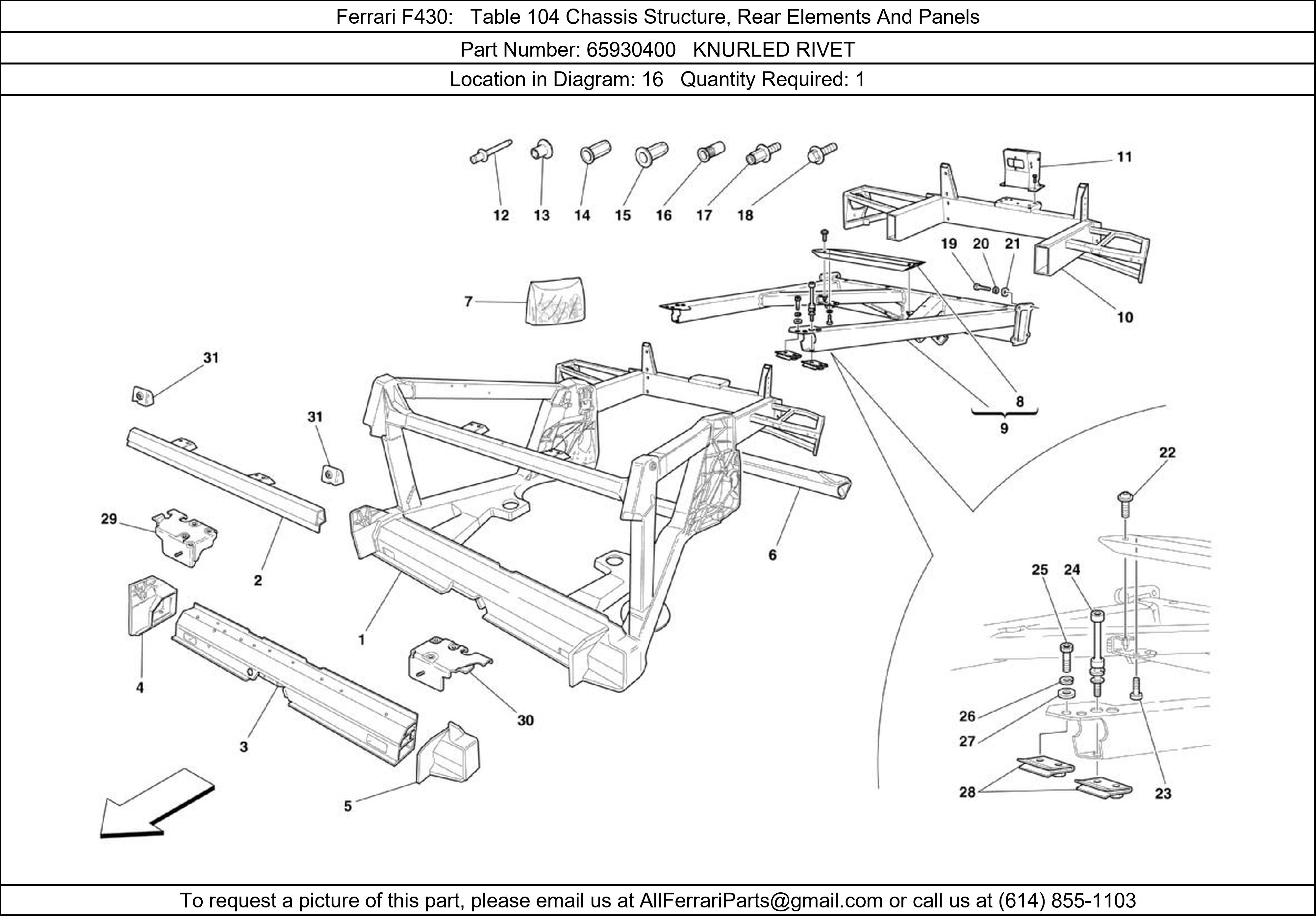 Ferrari Part 65930400