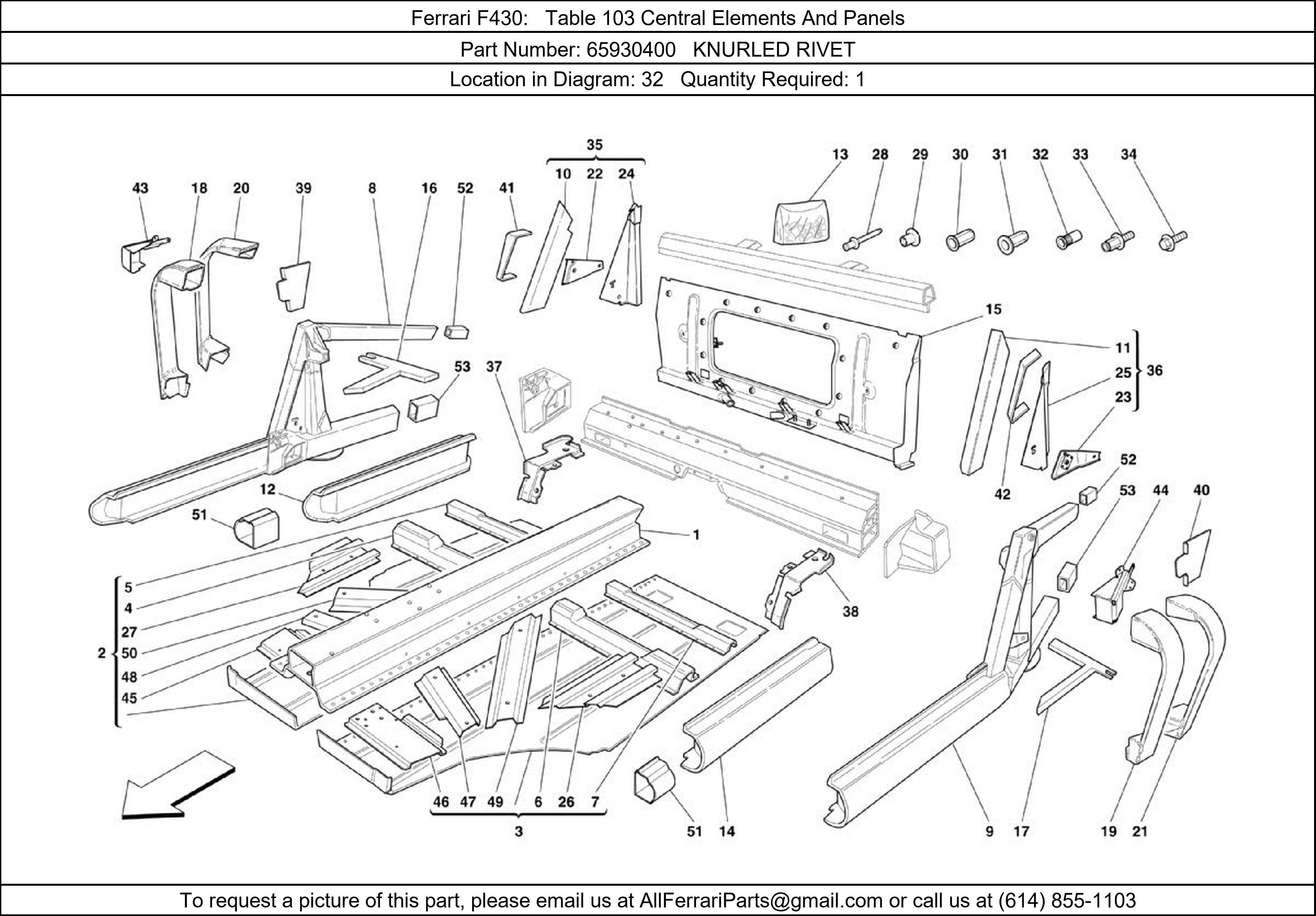 Ferrari Part 65930400