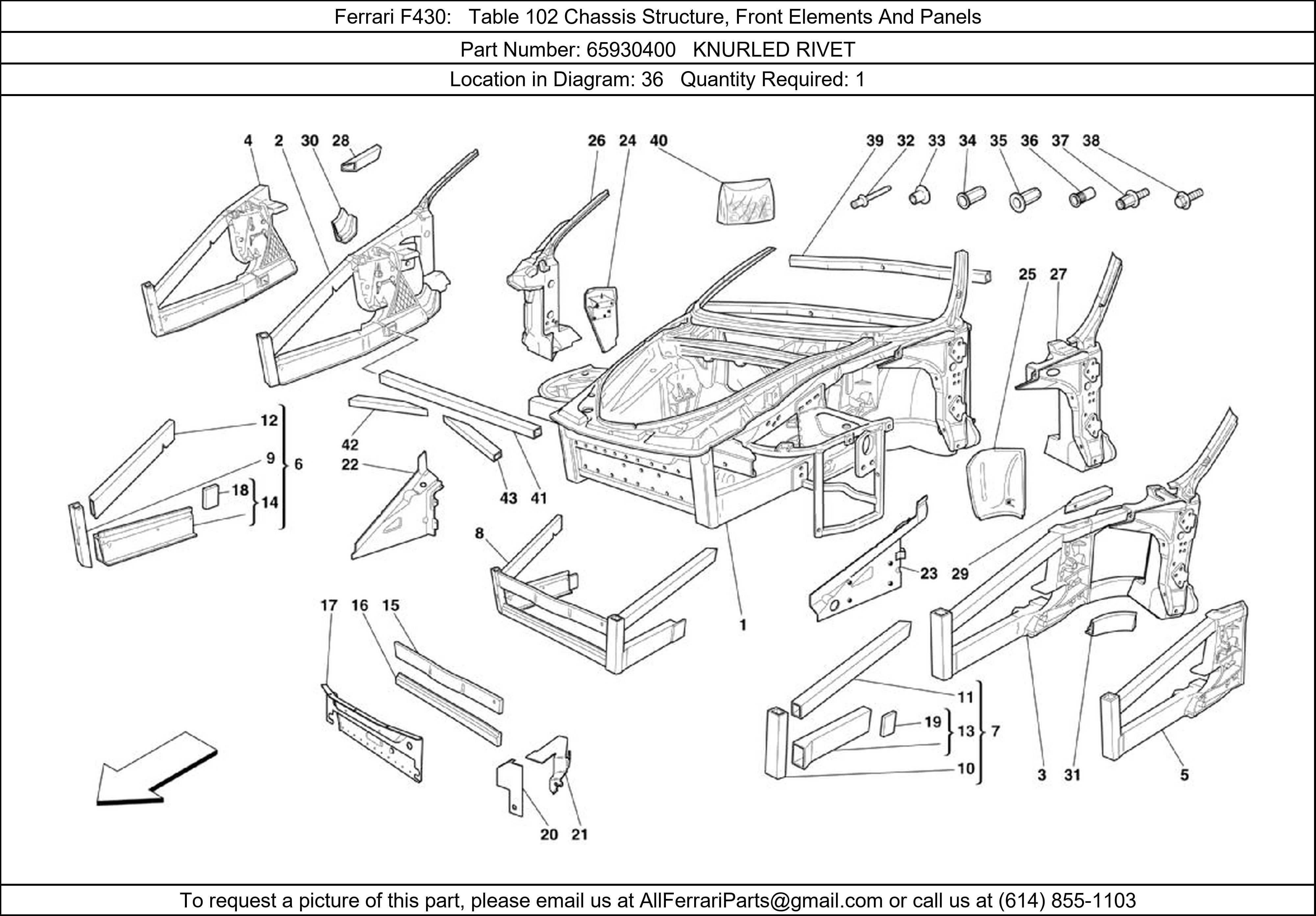 Ferrari Part 65930400