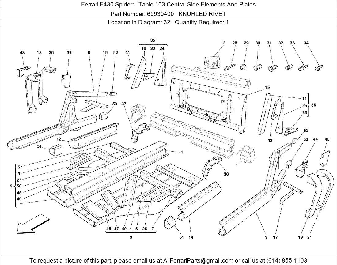 Ferrari Part 65930400