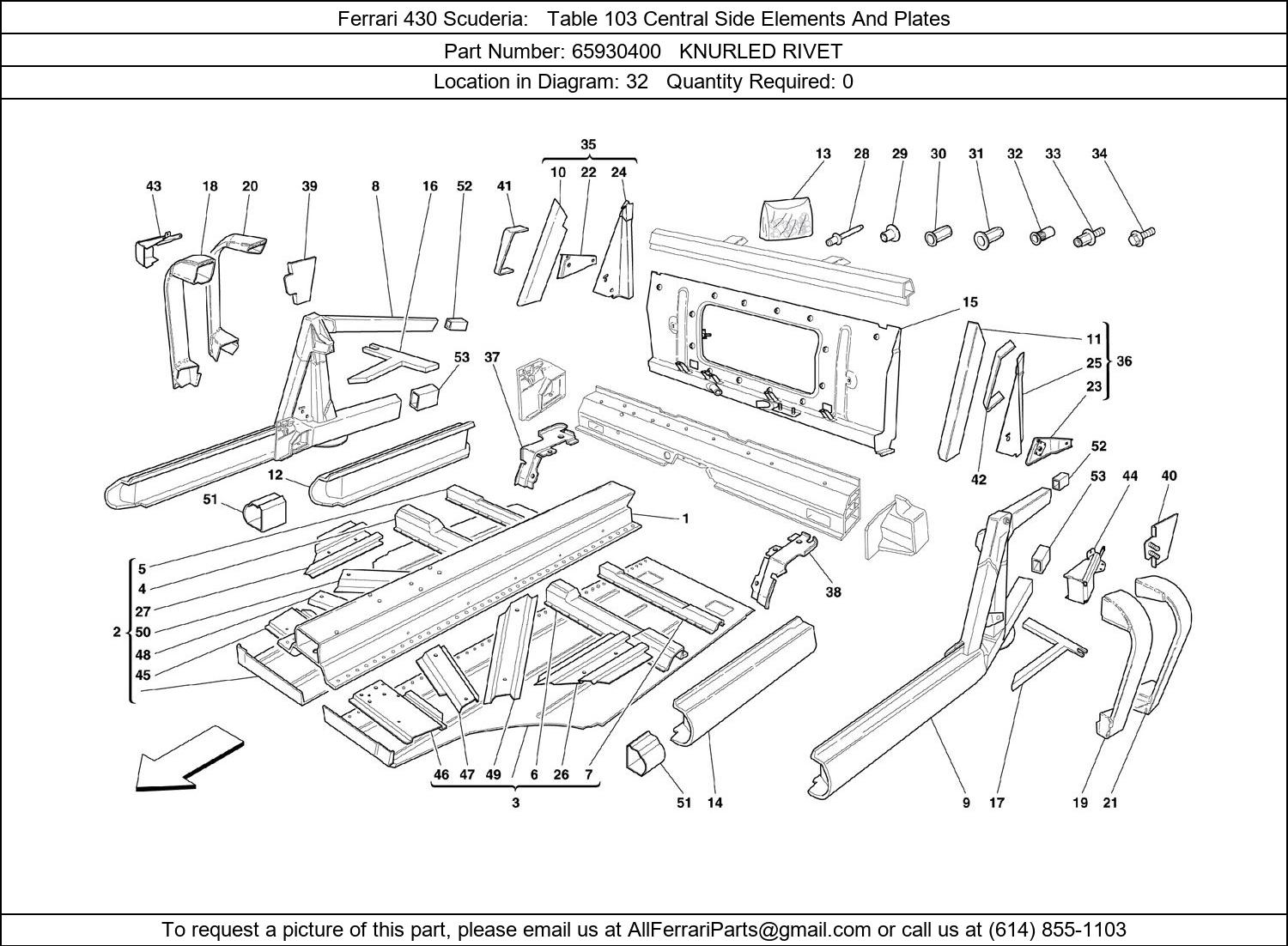 Ferrari Part 65930400