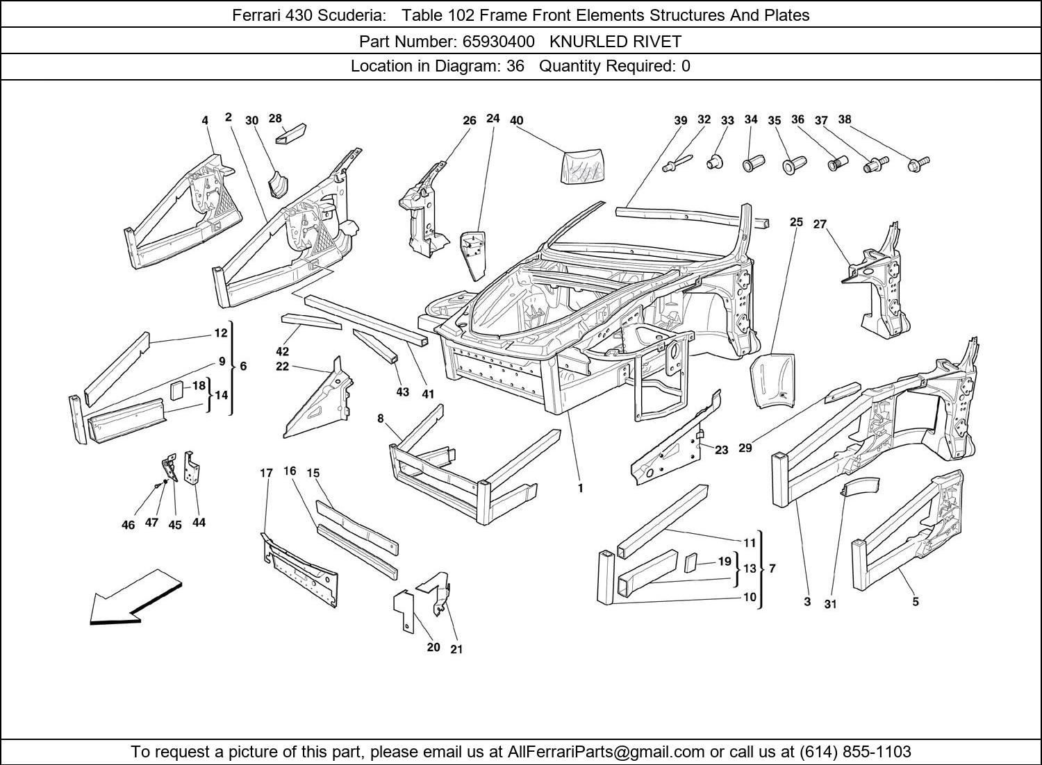 Ferrari Part 65930400