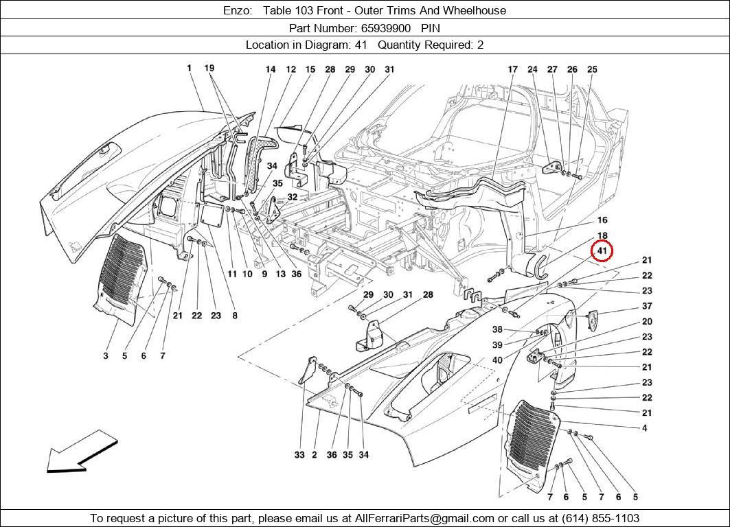 Ferrari Part 65939900