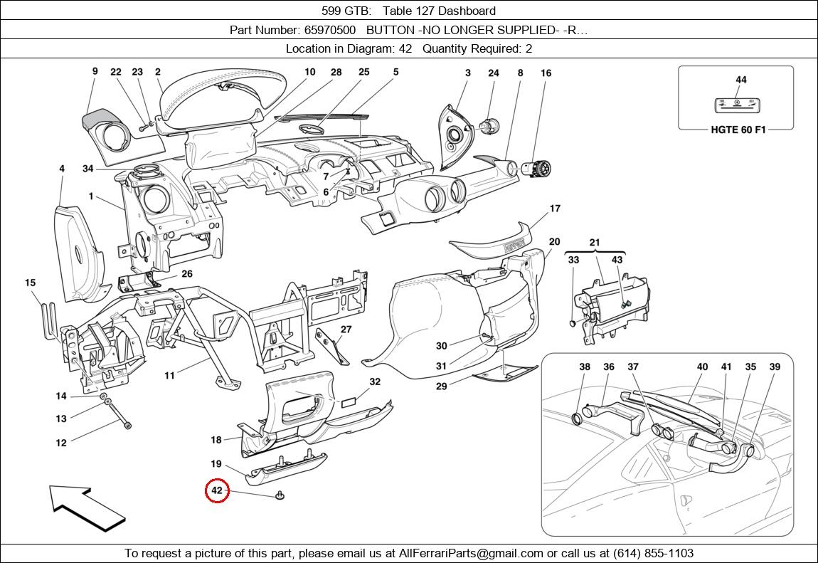 Ferrari Part 65970500