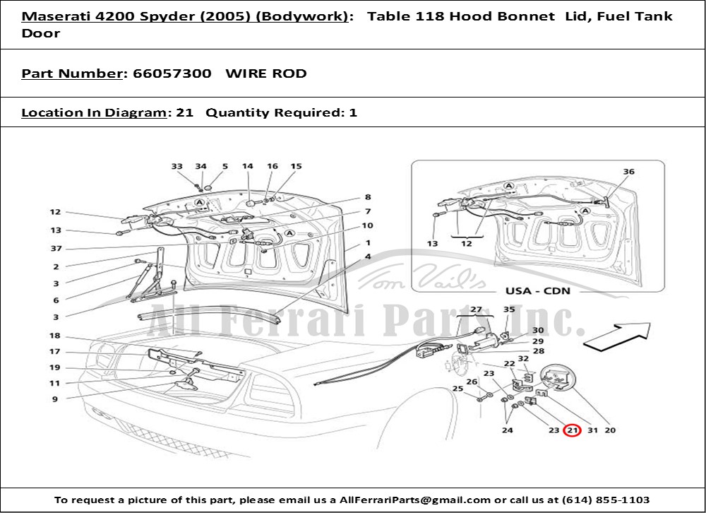 Ferrari Part 66057300