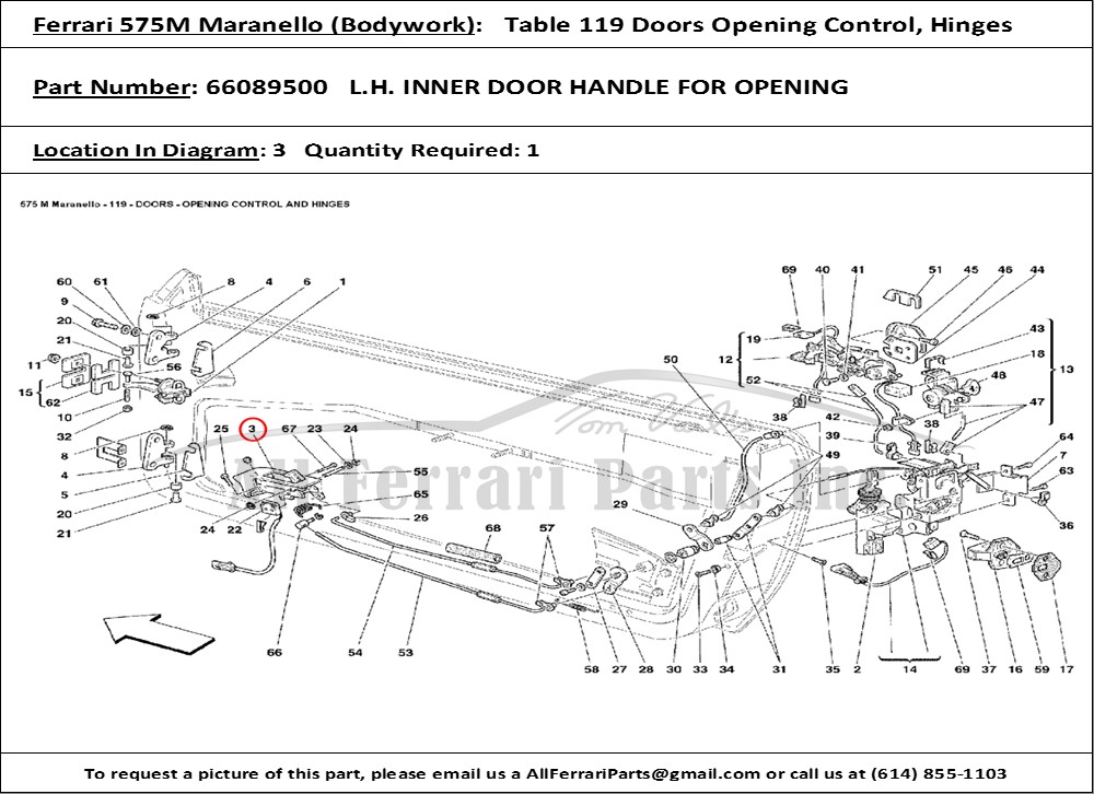 Ferrari Part 66089500