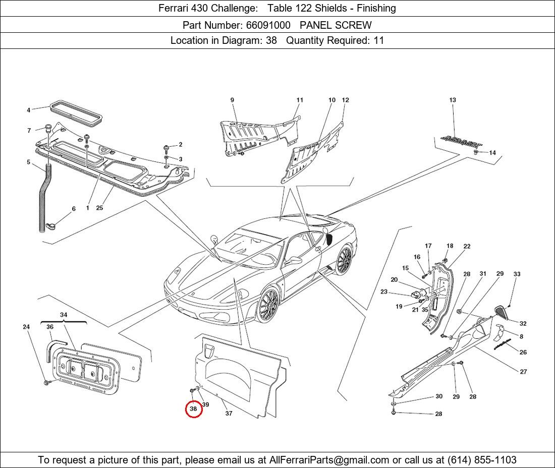 Ferrari Part 66091000