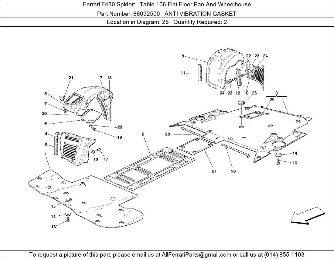 Ferrari Part 66092500