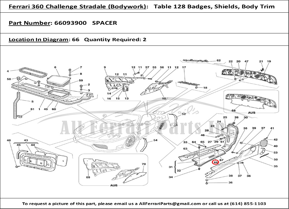 Ferrari Part 66093900