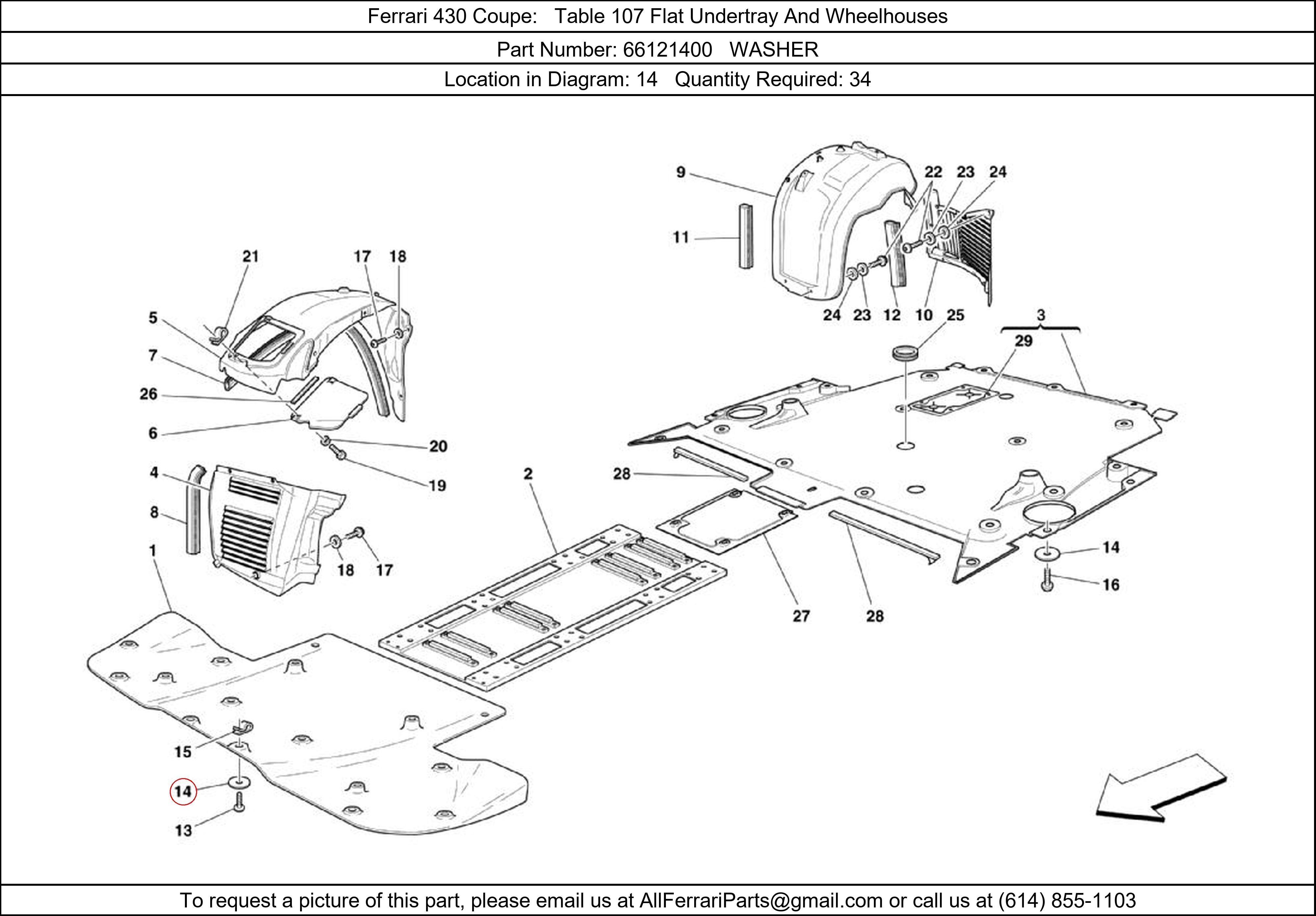 Ferrari Part 66121400