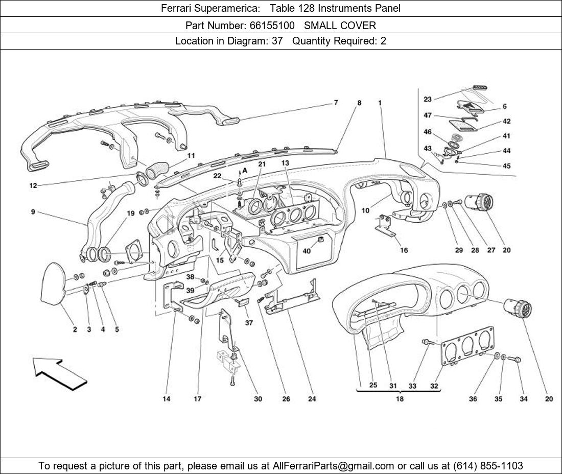 Ferrari Part 66155100