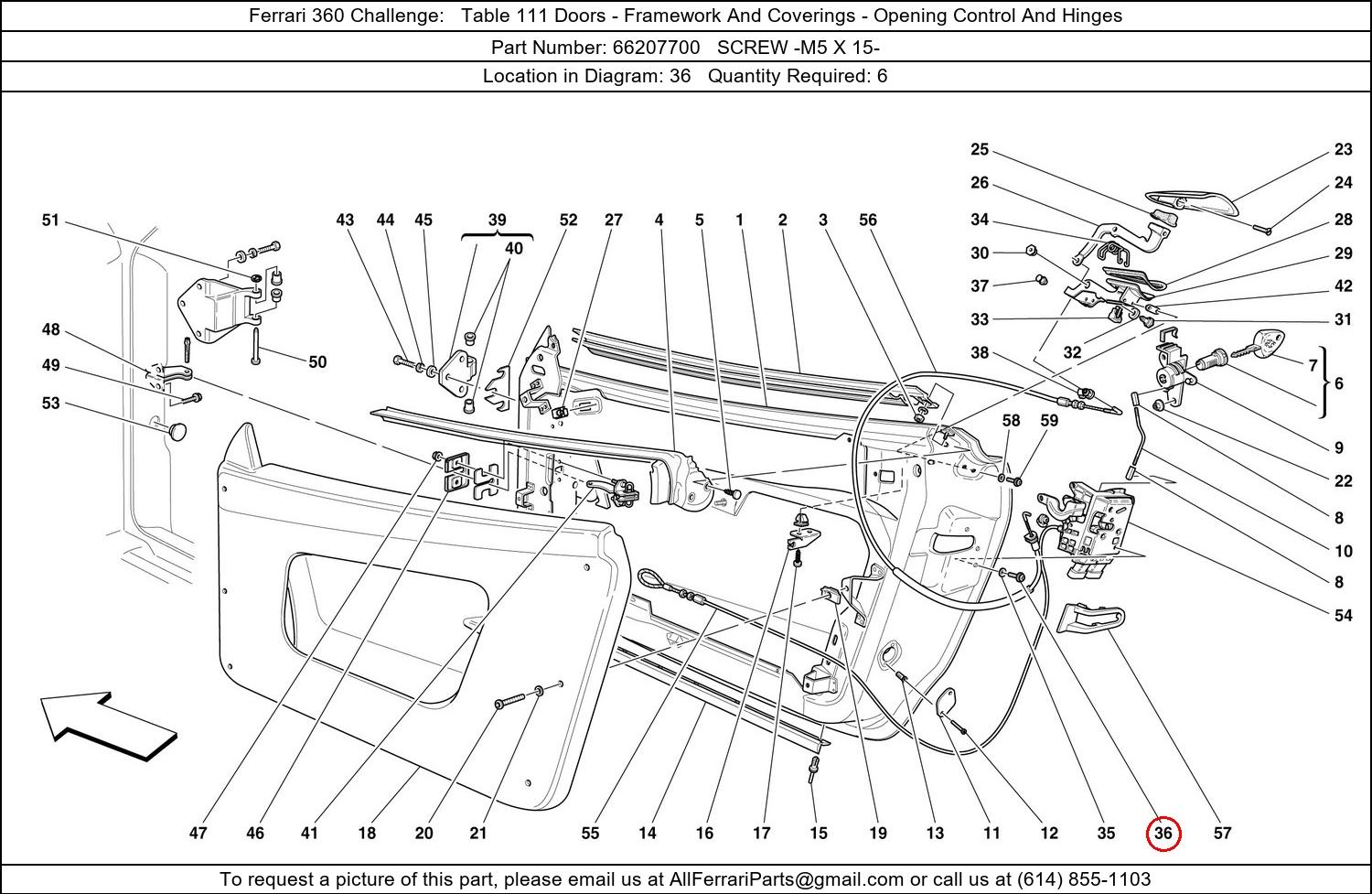 Ferrari Part 66207700