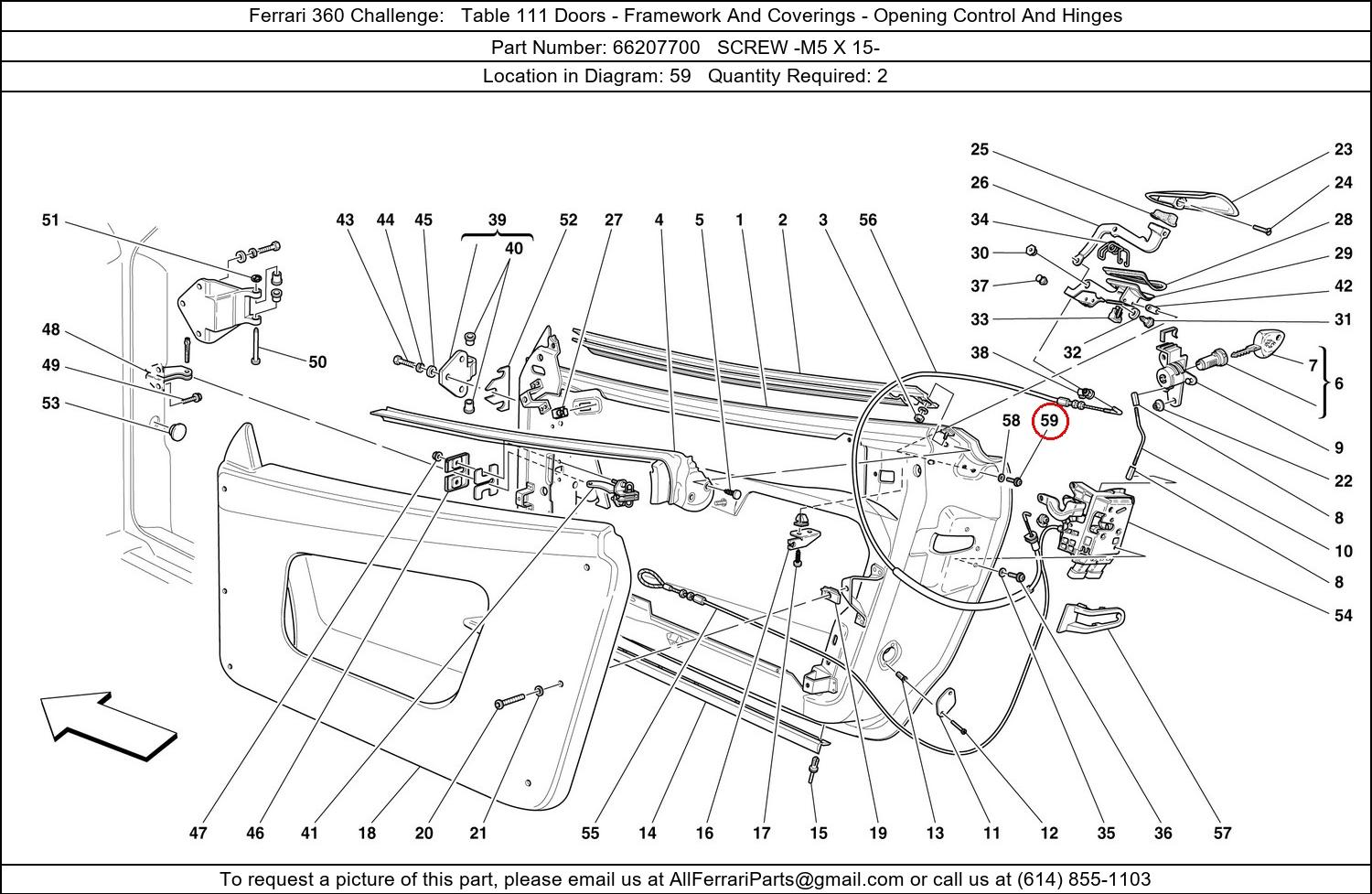 Ferrari Part 66207700
