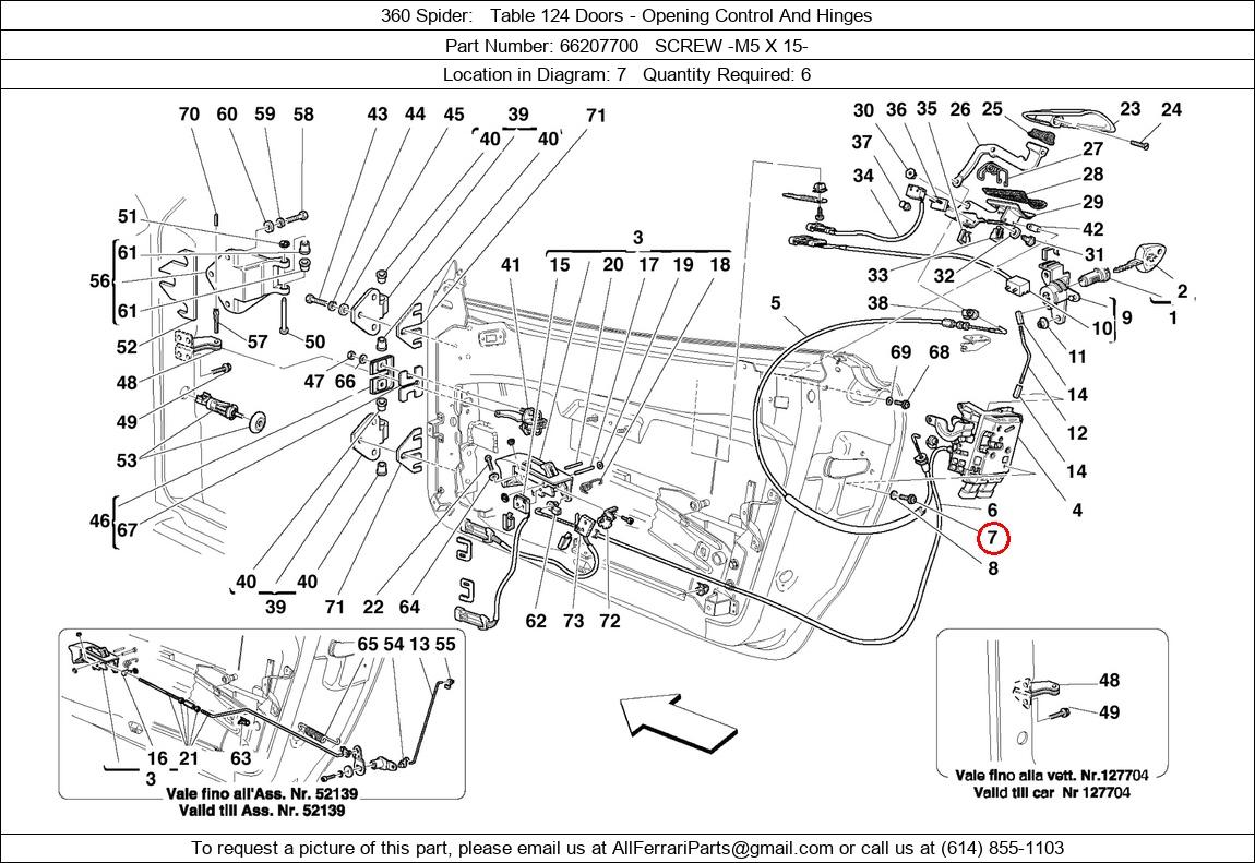 Ferrari Part 66207700