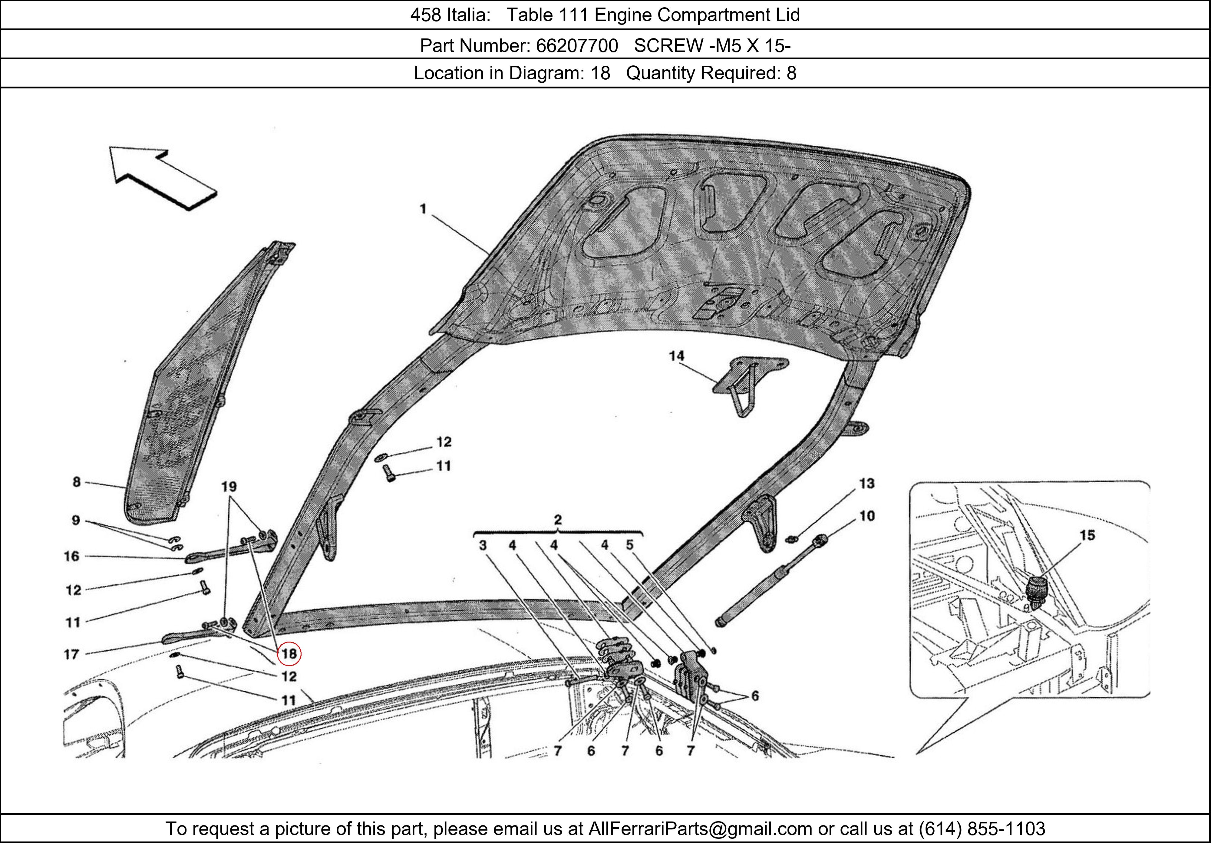 Ferrari Part 66207700