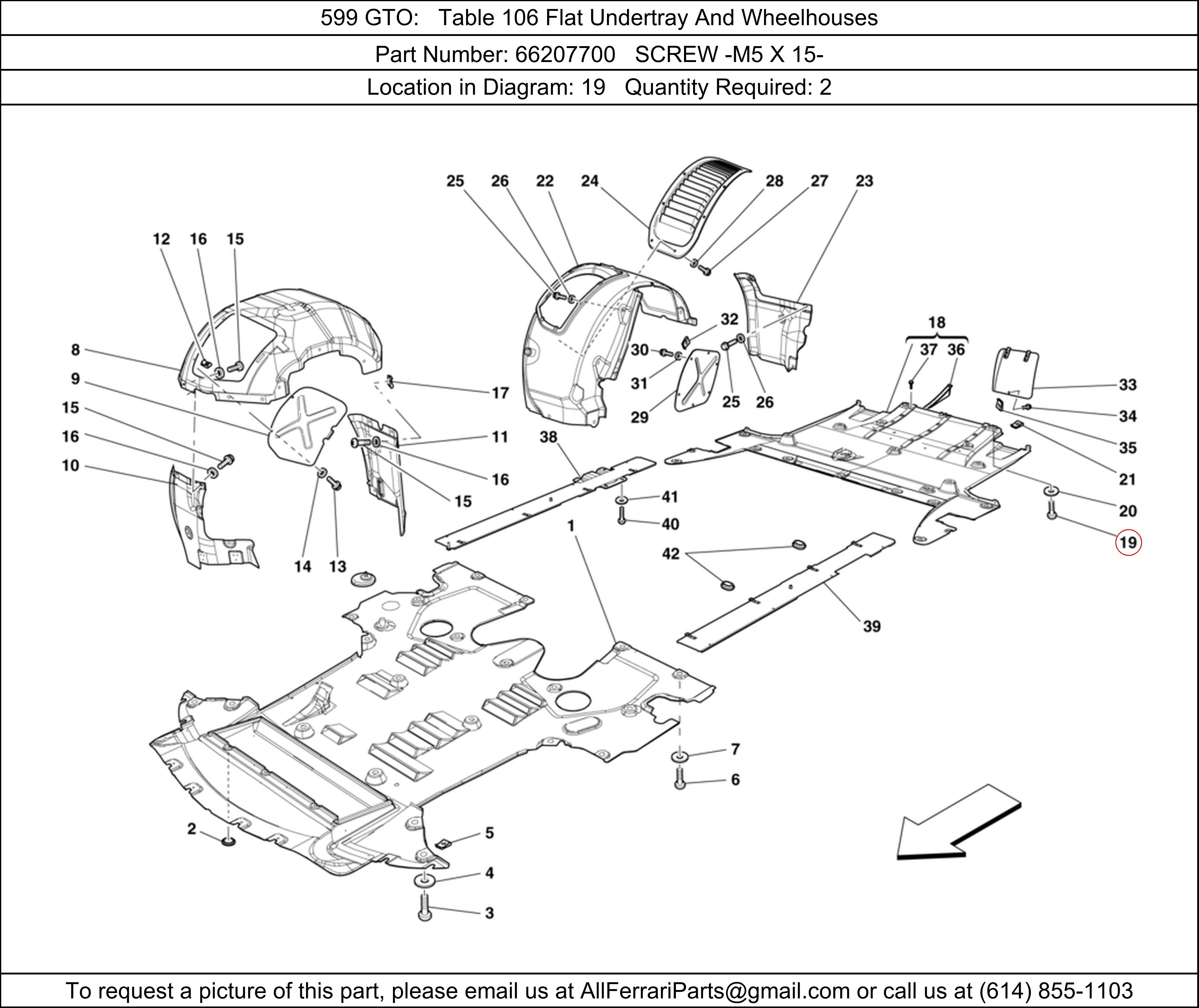 Ferrari Part 66207700