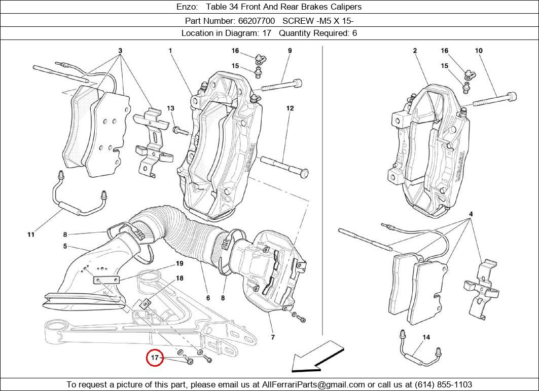 Ferrari Part 66207700